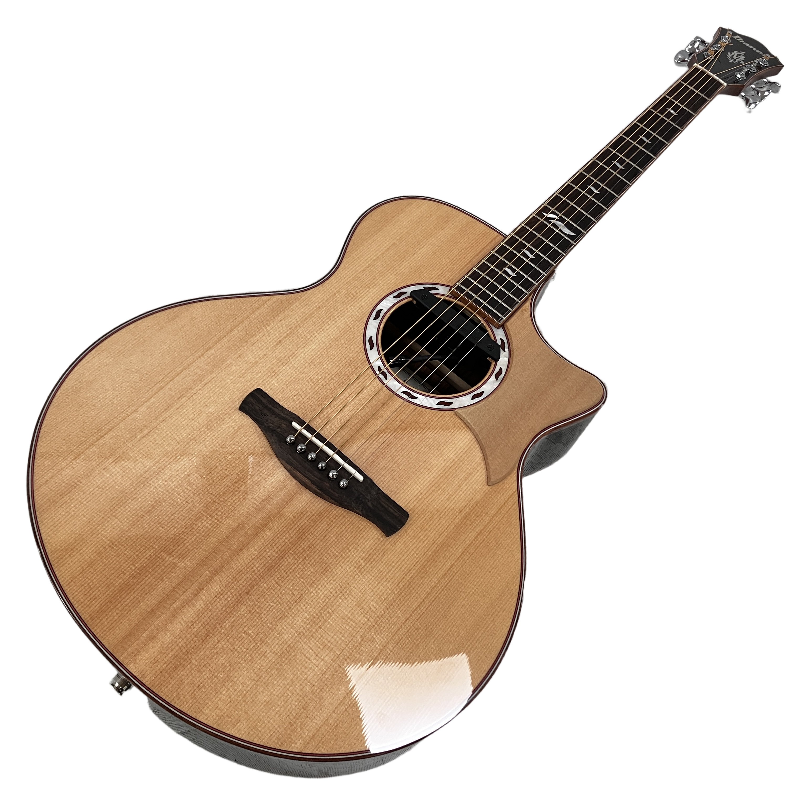 Ibanez MRC10-NT FISHMAN付き エレアコ IAB-724 ギグバッグセット アイバニーズ ギター 中古
