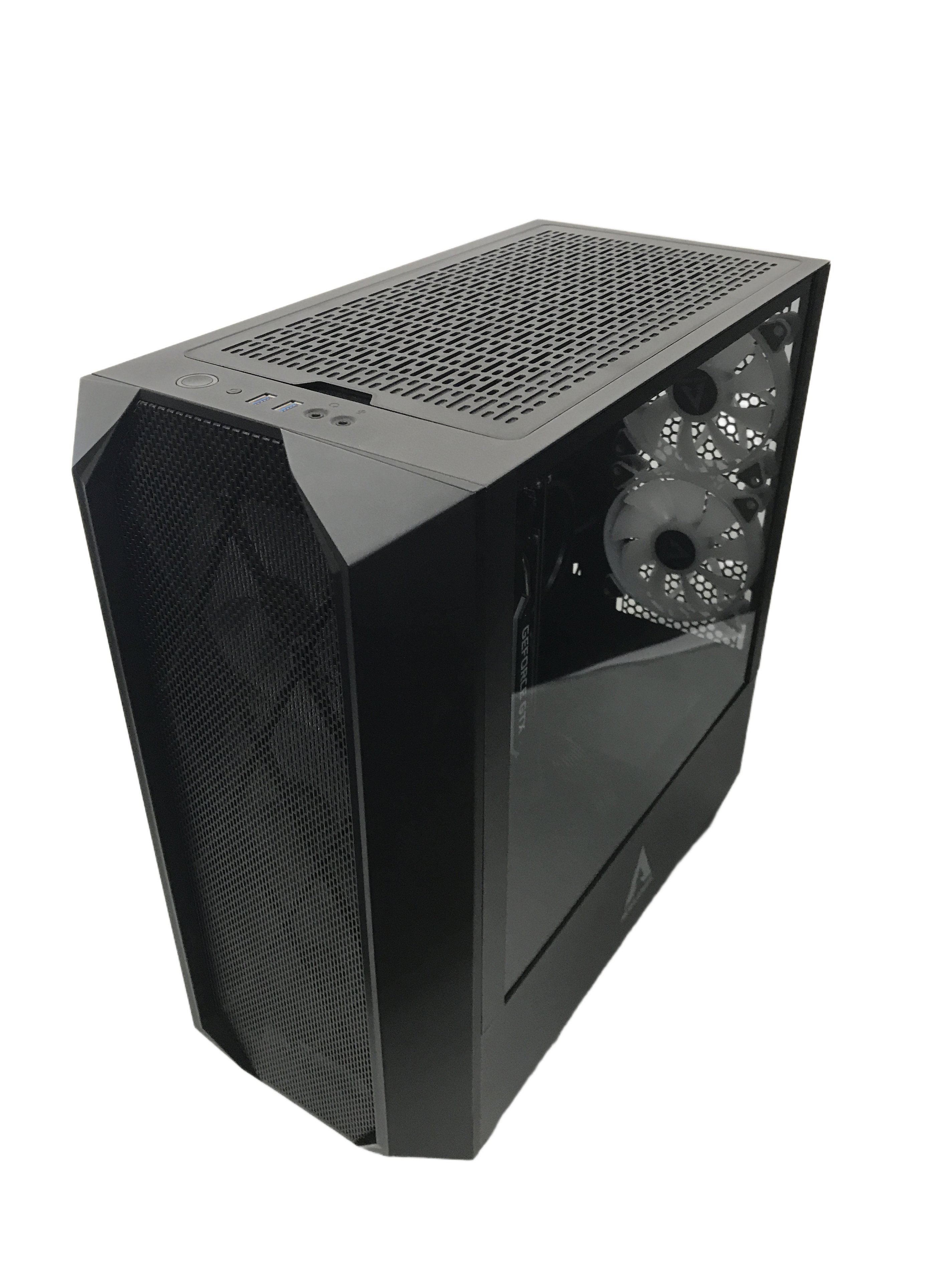 自作PC ASRock A520M-HDV ゲーミングデスクトップPC AMD Ryzen 5 5500 16GB SSD 2TB GTX 1660 SUPER 中古