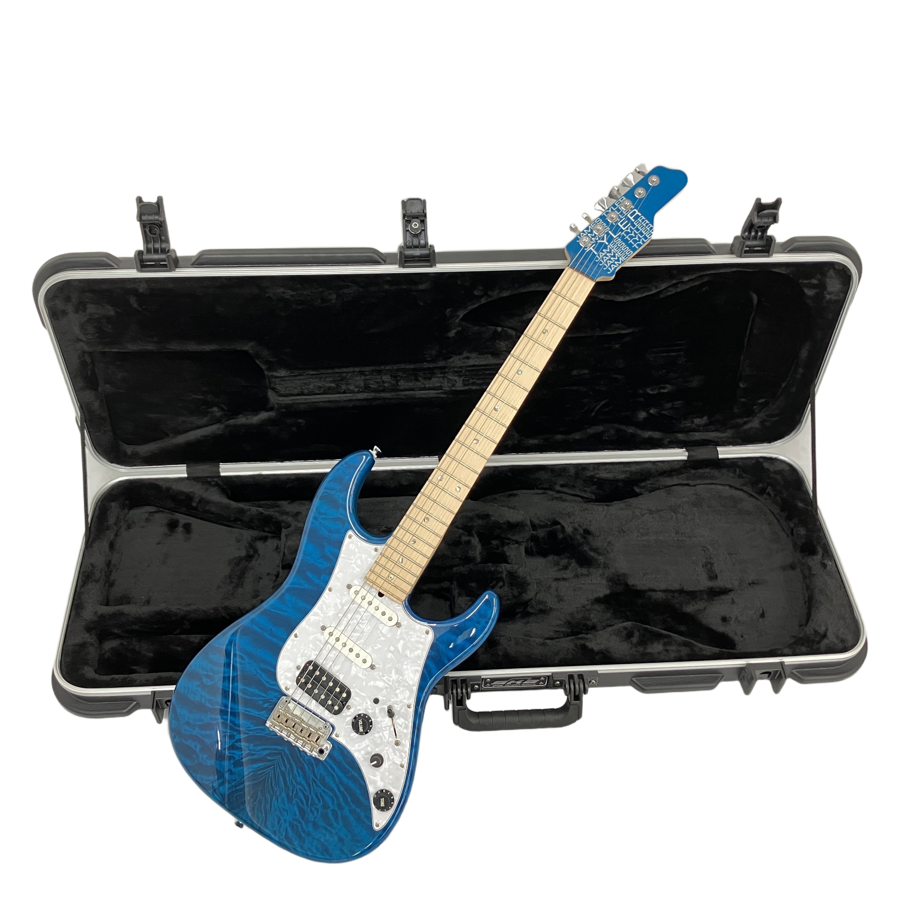 JAMES TYLER JAPAN ジェームス・タイラー STUDIO ELITE Transparent Blue MAMYWO エレキギター 中古 良好