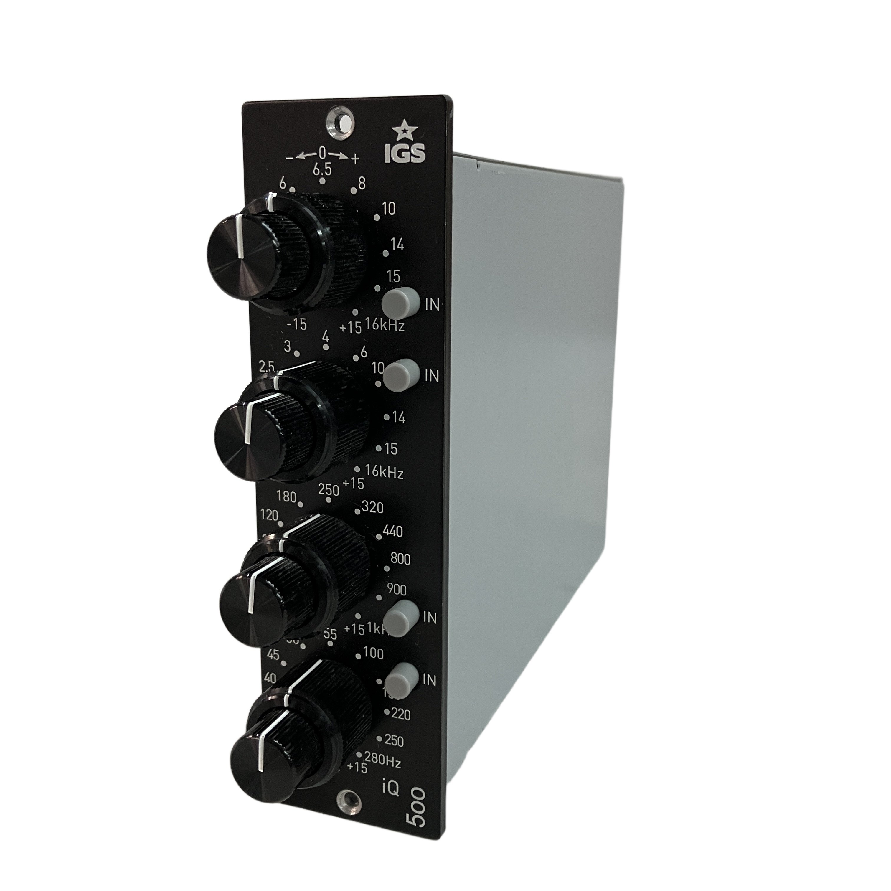 ★IGS Audio iQ500 API 500 4バンド パラメトリック・イコライザー 音響機材 オーディオ 中古★