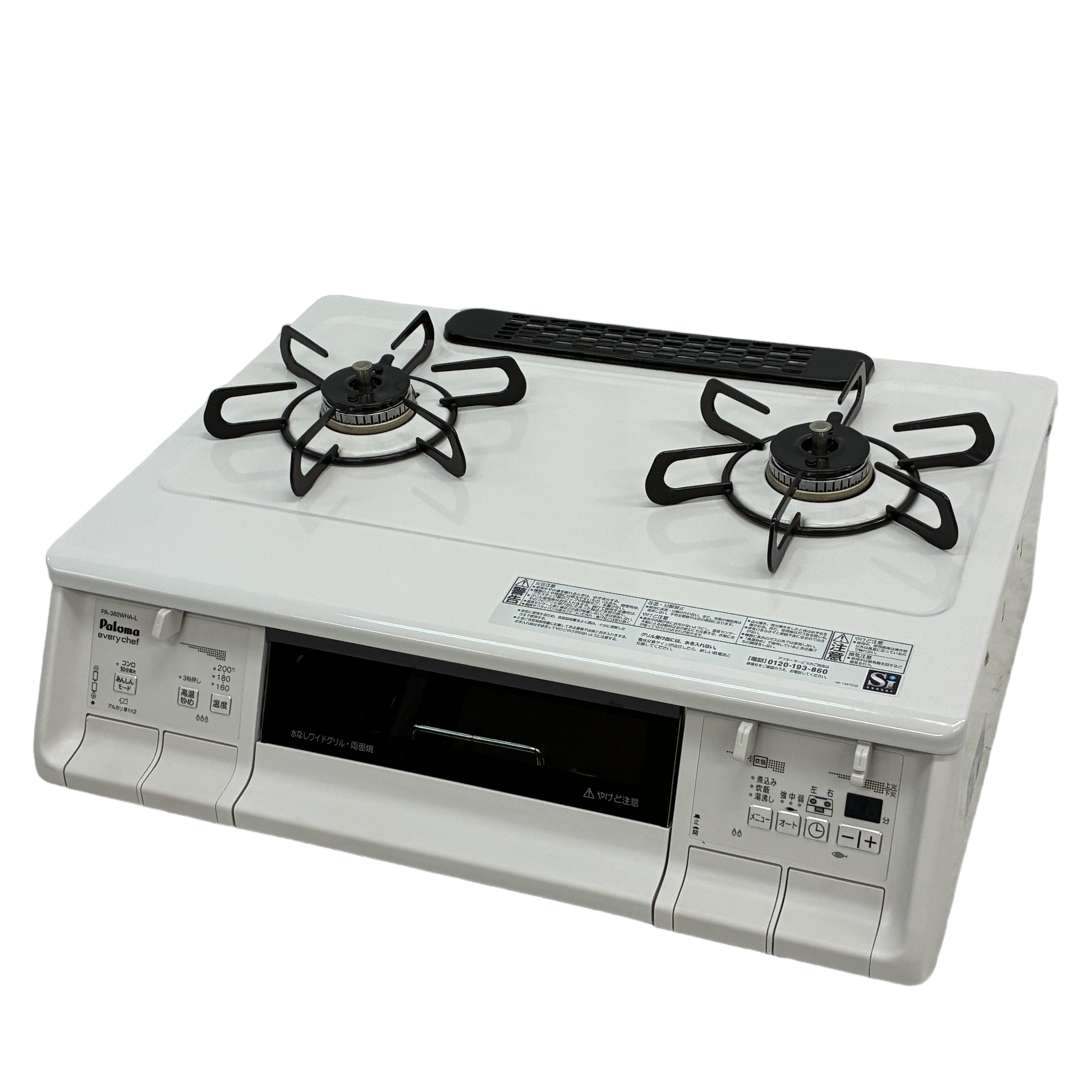 Paloma PA-380WHA-L ガスコンロ 都市ガス 2025年製 キッチン家電 パロマ 中古