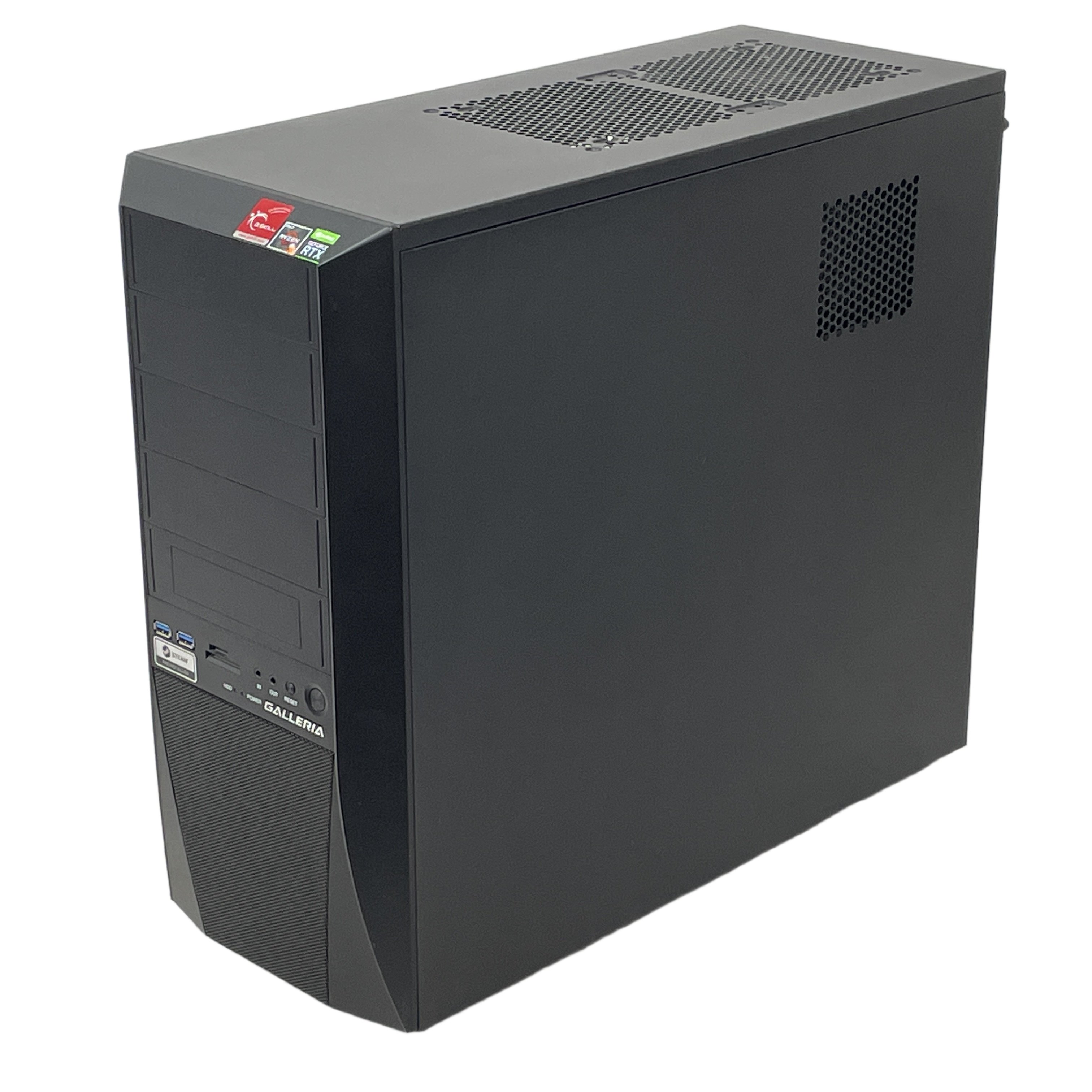 Thirdwave GALLERIA AXZ デスクトップ パソコン Ryzen 7 3700X 32GB HDD 2TB SSD 2TB 512GB RTX 2080 Ti win11 中古