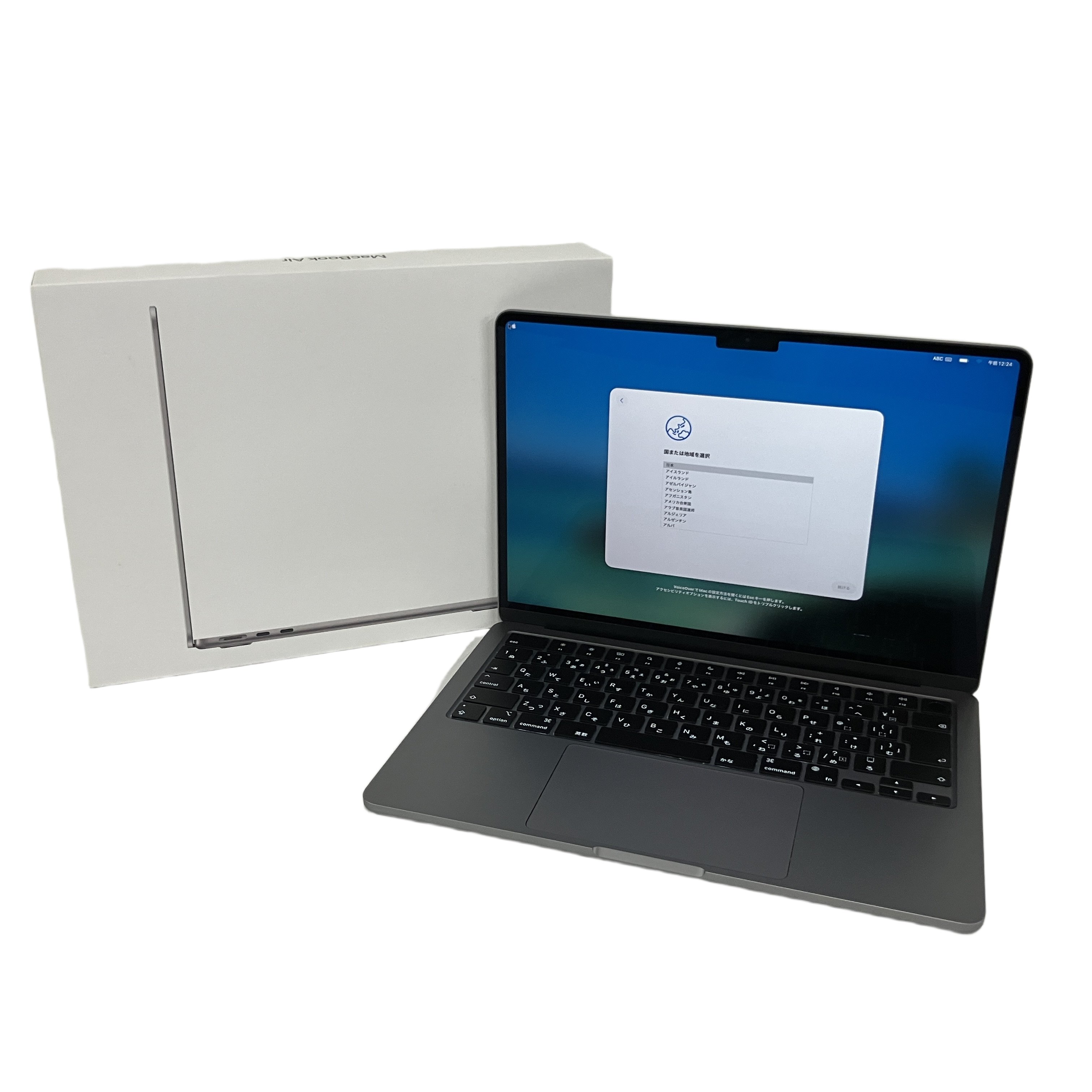 Apple MacBookAir 2024 A3113 M3 メモリ8GB SSD256GB 13インチ MRXN3J/A OS Tahoe ノートPC 良好
