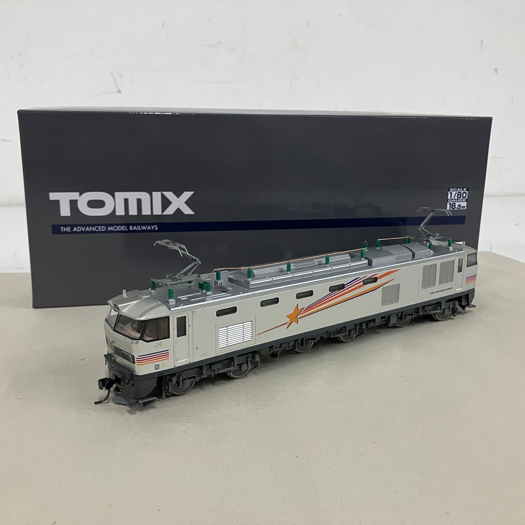 TOMIX HO-141 JR EF510-500形 電気機関車 カシオペア色 鉄道模型 HOゲージ 中古 美品