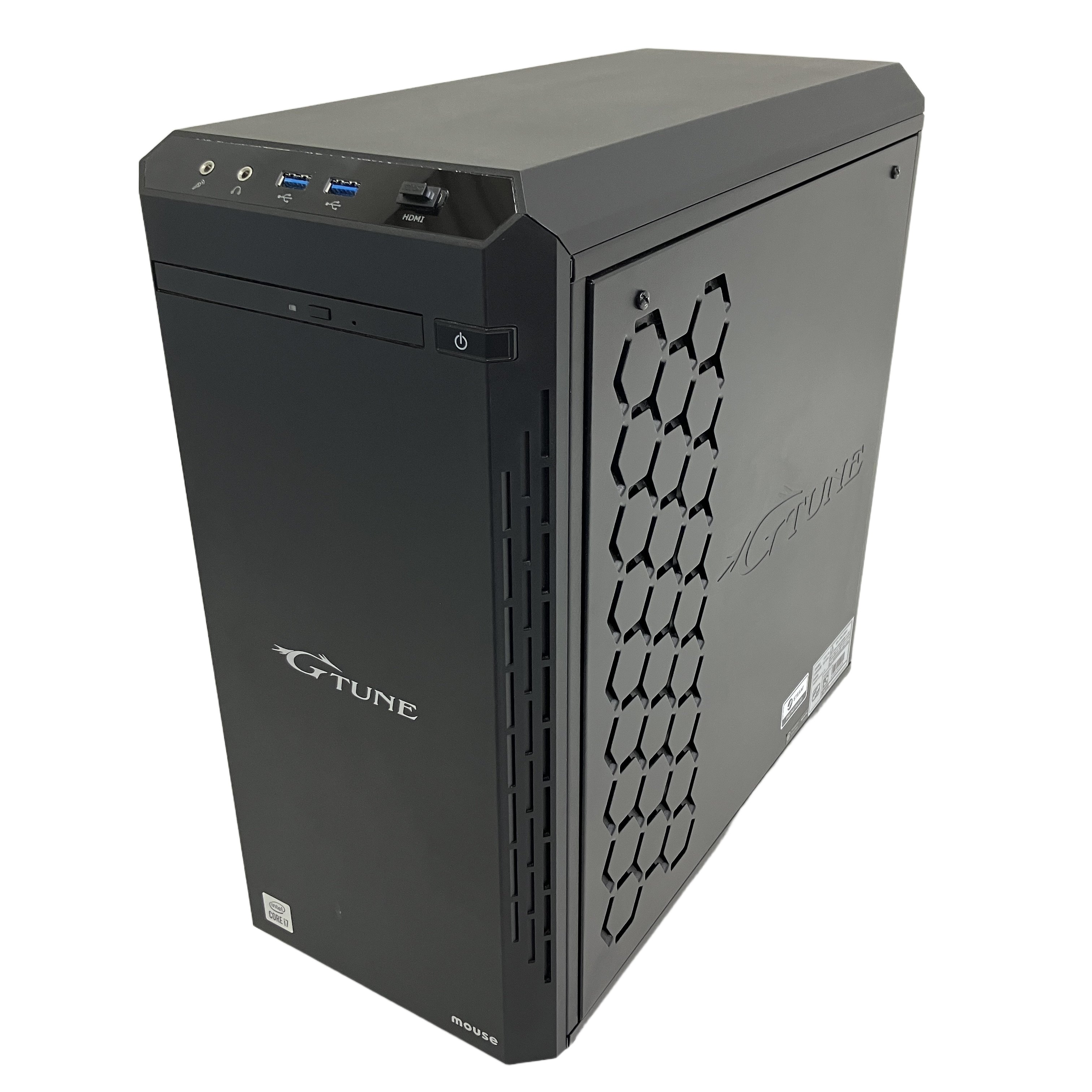 Mouse G-TUNE HM-B460 デスクトップ PC 32GB HDD 1TB SSD 1TB GeForce RTX 3060 12GB Core i7 10700 2.90GHz Windows 11 Home 中古