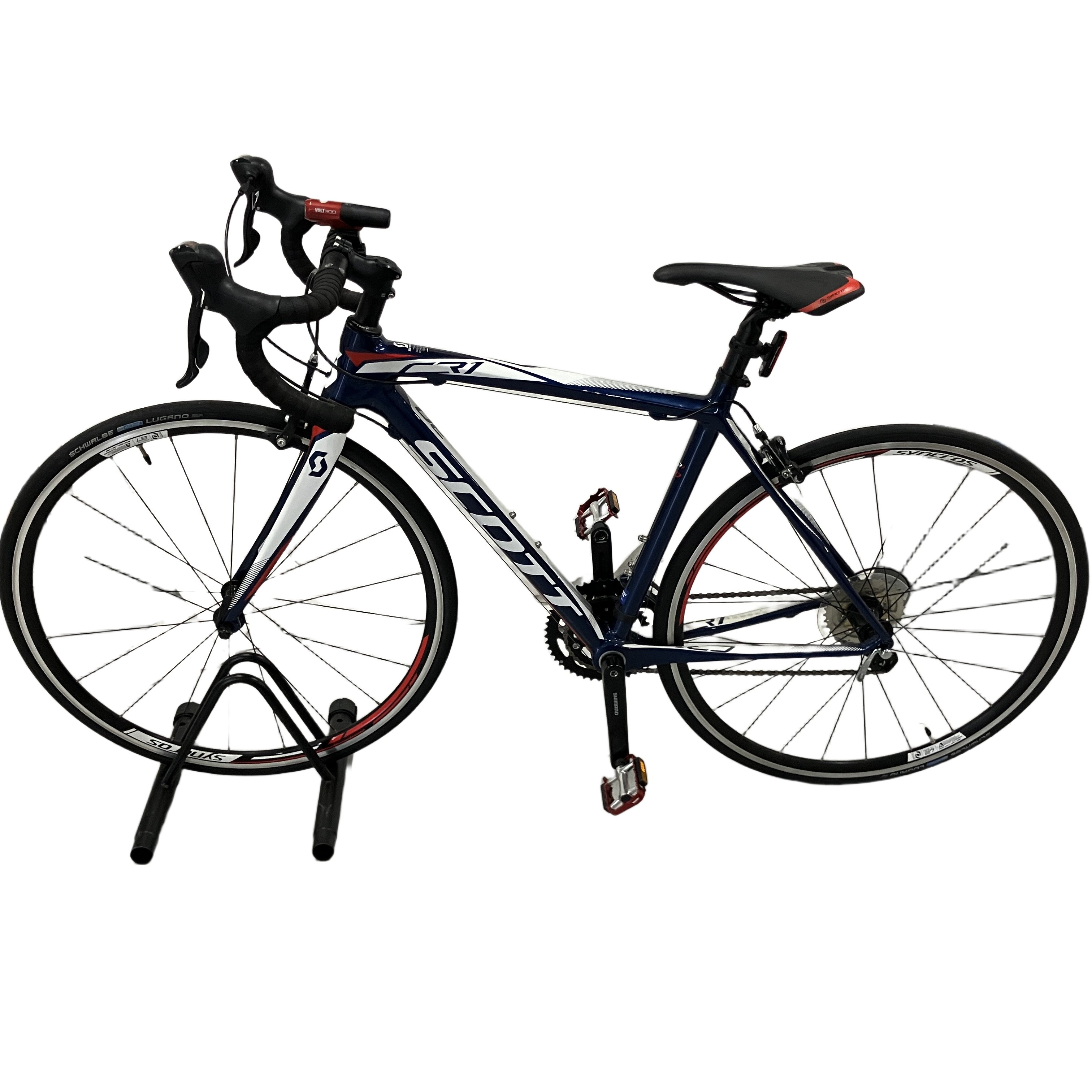 SCOTT CR1 30 ロードバイク サイズXS グロスブルー 2x9段 スコット 自転車 中古