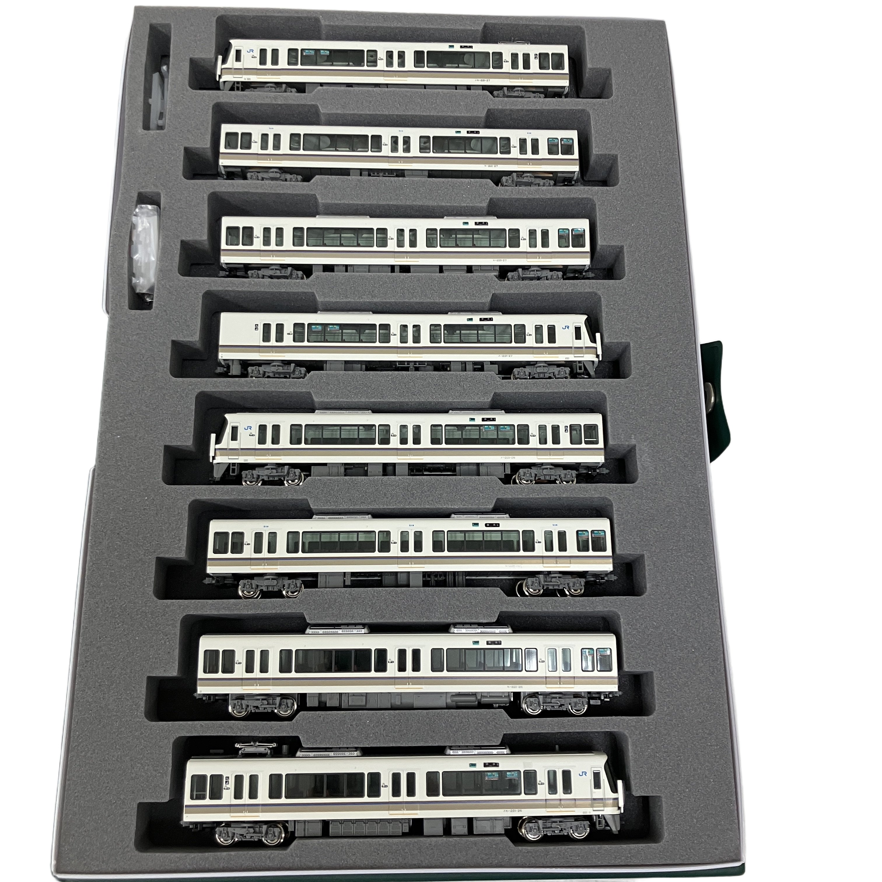 KATO 10-1491+10-1492 221系リニューアル車 大和路快速8両セット 鉄道模型 Nゲージ 中古