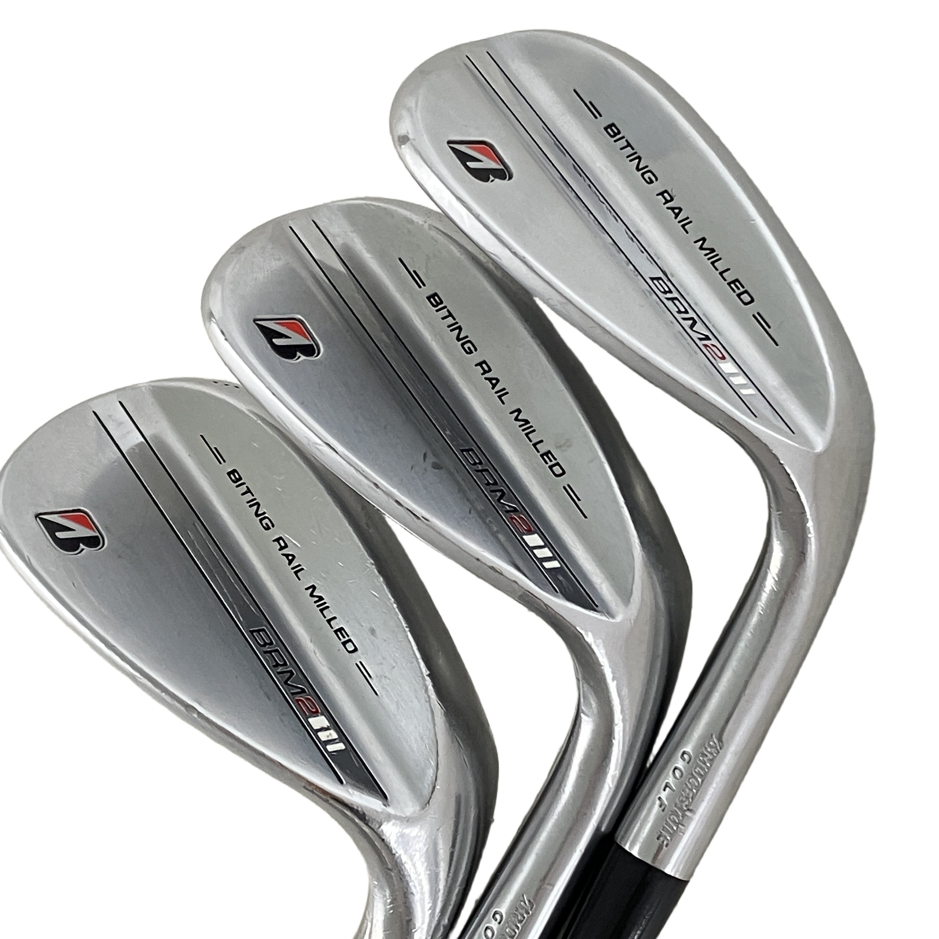 BRIDGESTONE BRM2 ウェッジ / 52° M8 / 56° A10 / 58°A12 / 3本セット ゴルフクラブ 中古