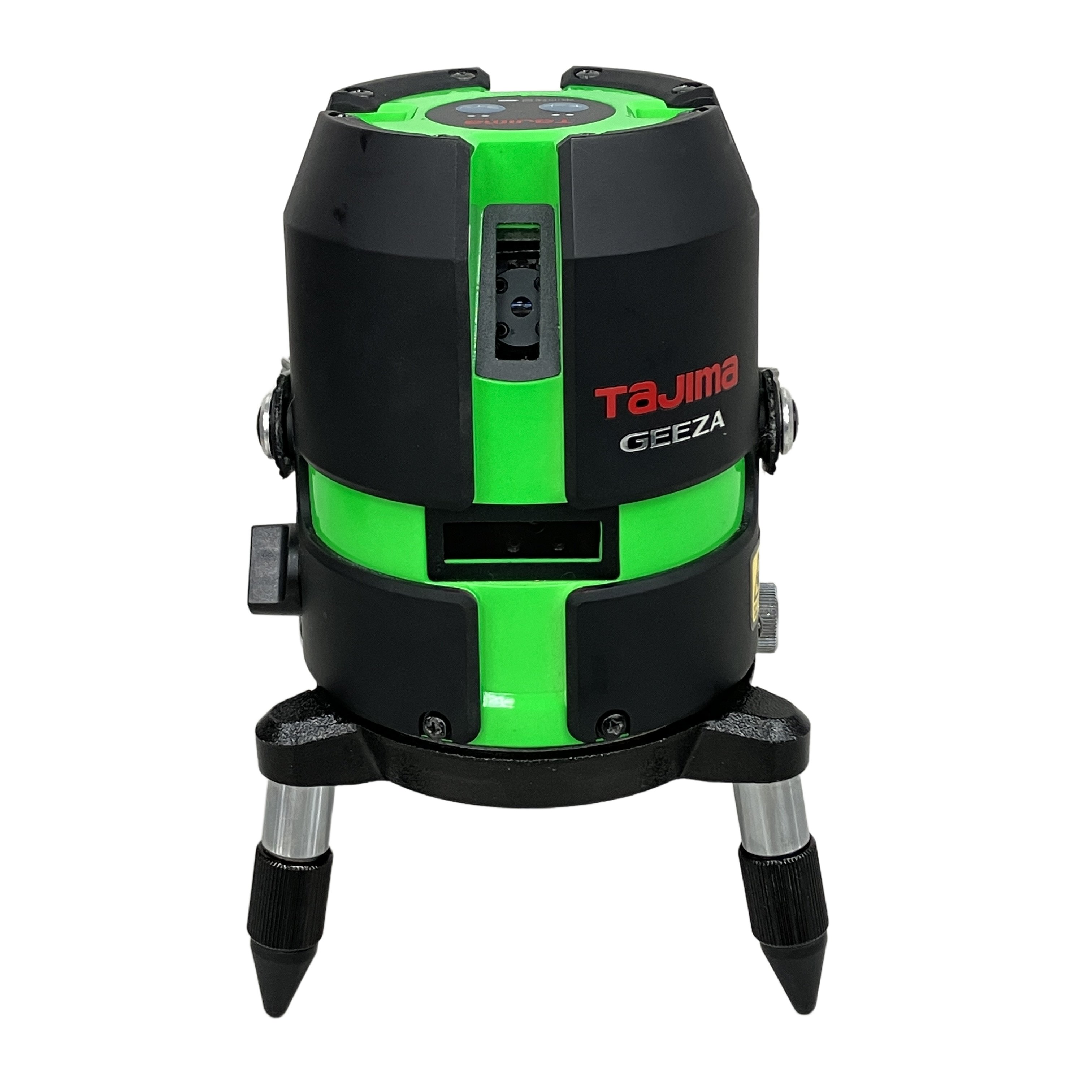 Tajima タジマ GEEZA RCV-G / ELV-150 レーザー墨出し器 グリーンレーザーレシーバー 三脚付き 電動工具 中古