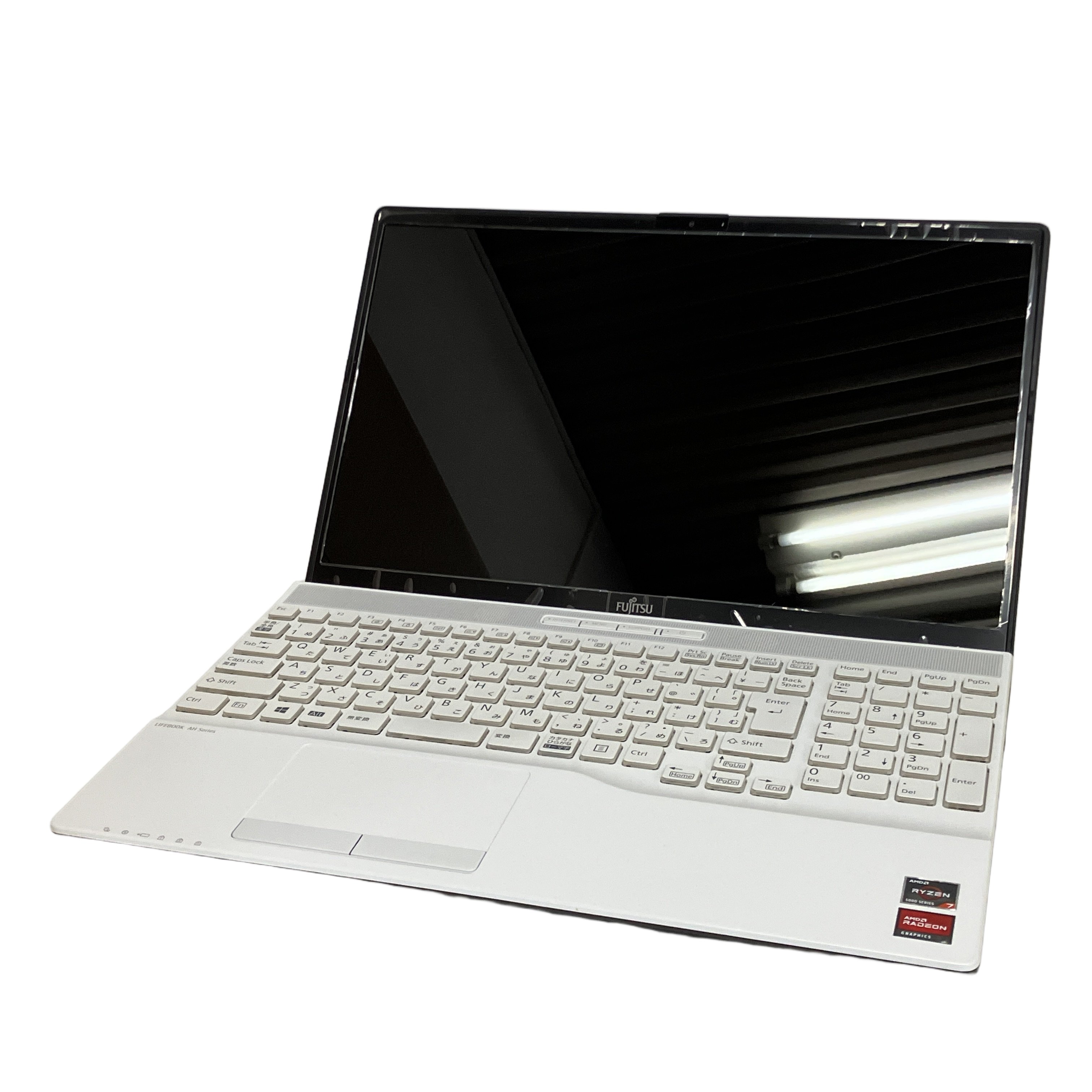 FUJITSU LIFEBOOK AH50/F3 15.6型 ノート PC AMD Ryzen 7 5700U with Radeon Graphics 8GB SSD 256GB 91% Win 11 Home 中古