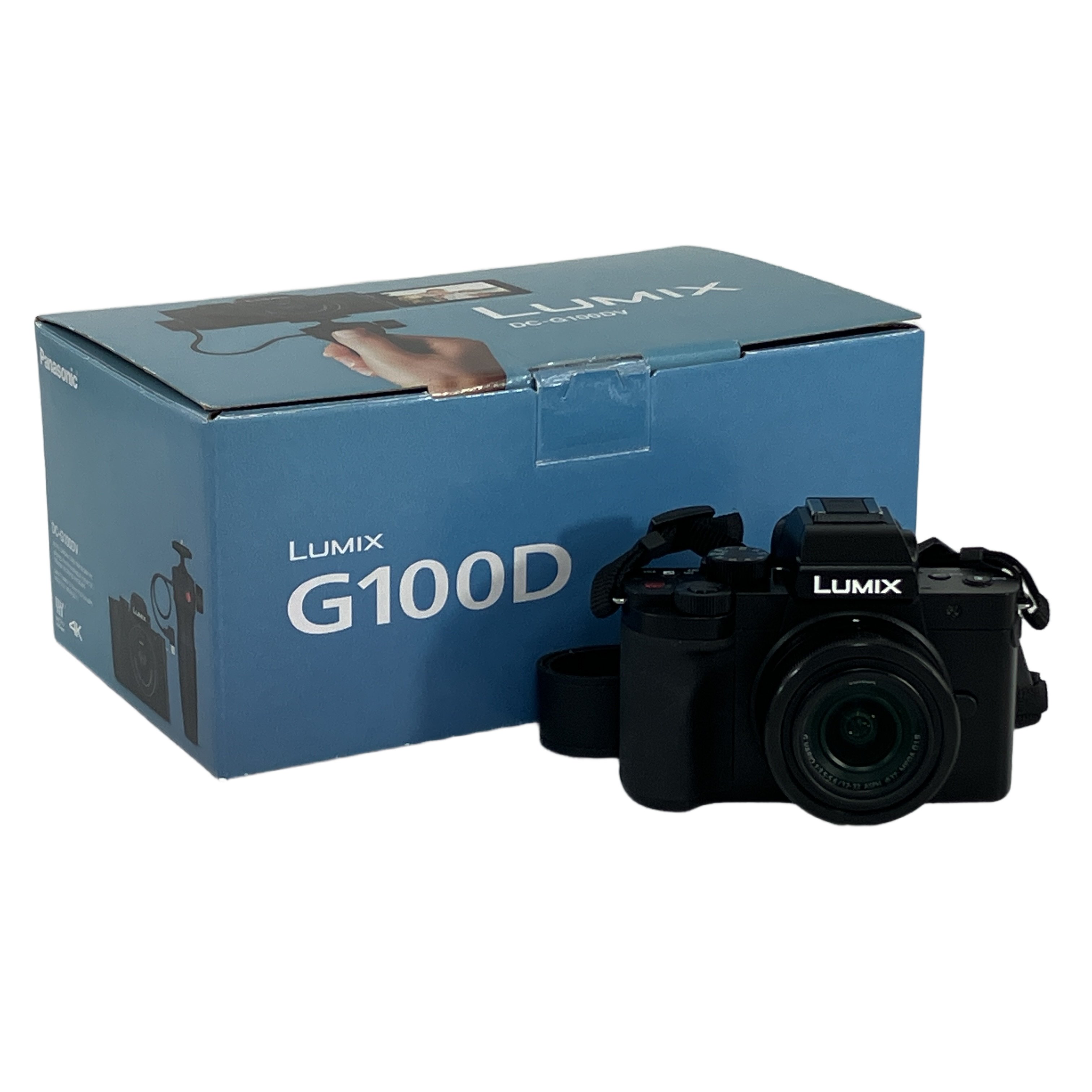 Panasonic パナソニック DC-G100D +++LUMIX デジタル一眼 カメラ レンズキット グリップセット ルミックス 中古