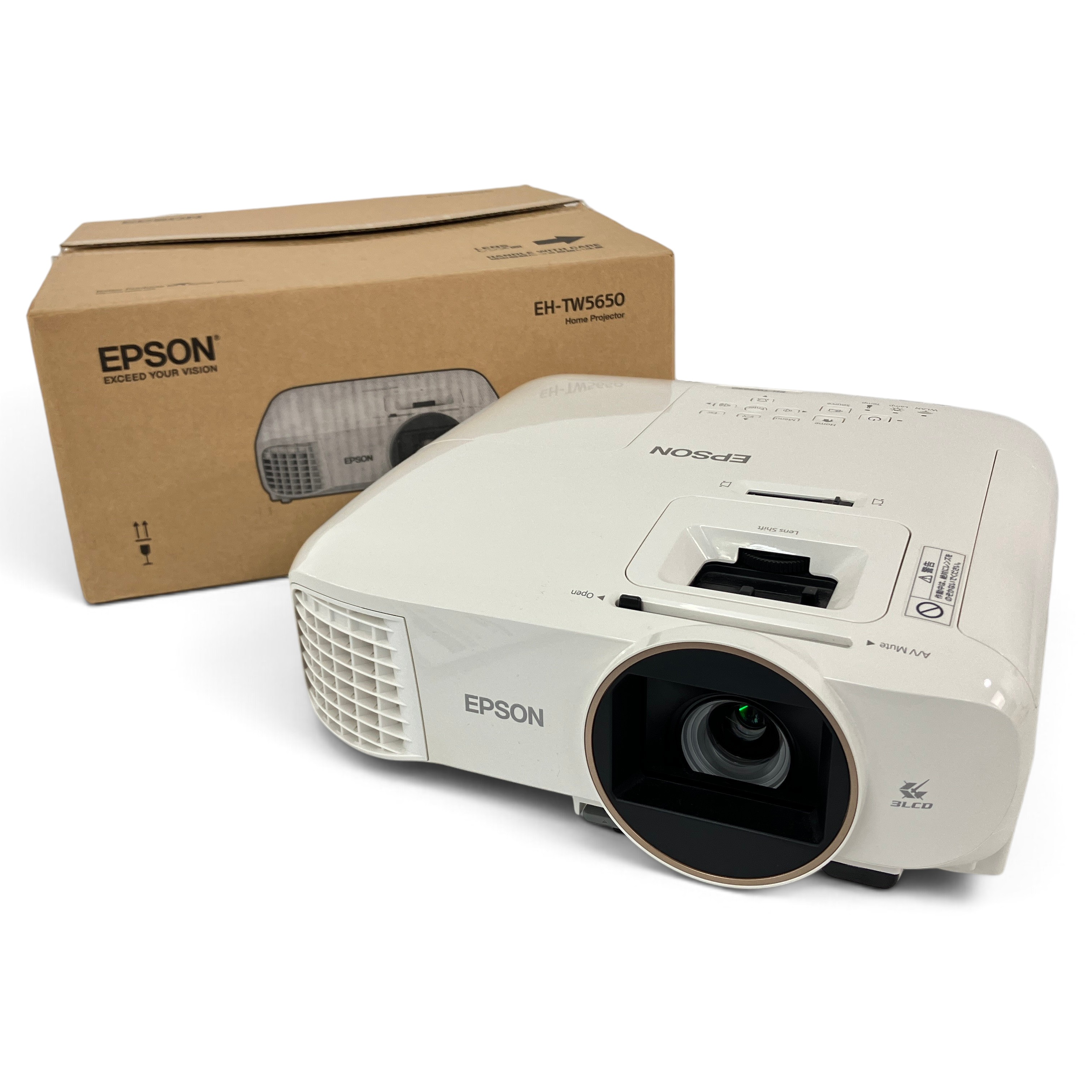EPSON EH-TW5650 プロジェクター フルHD液晶パネル搭載 エプソン 家電 中古