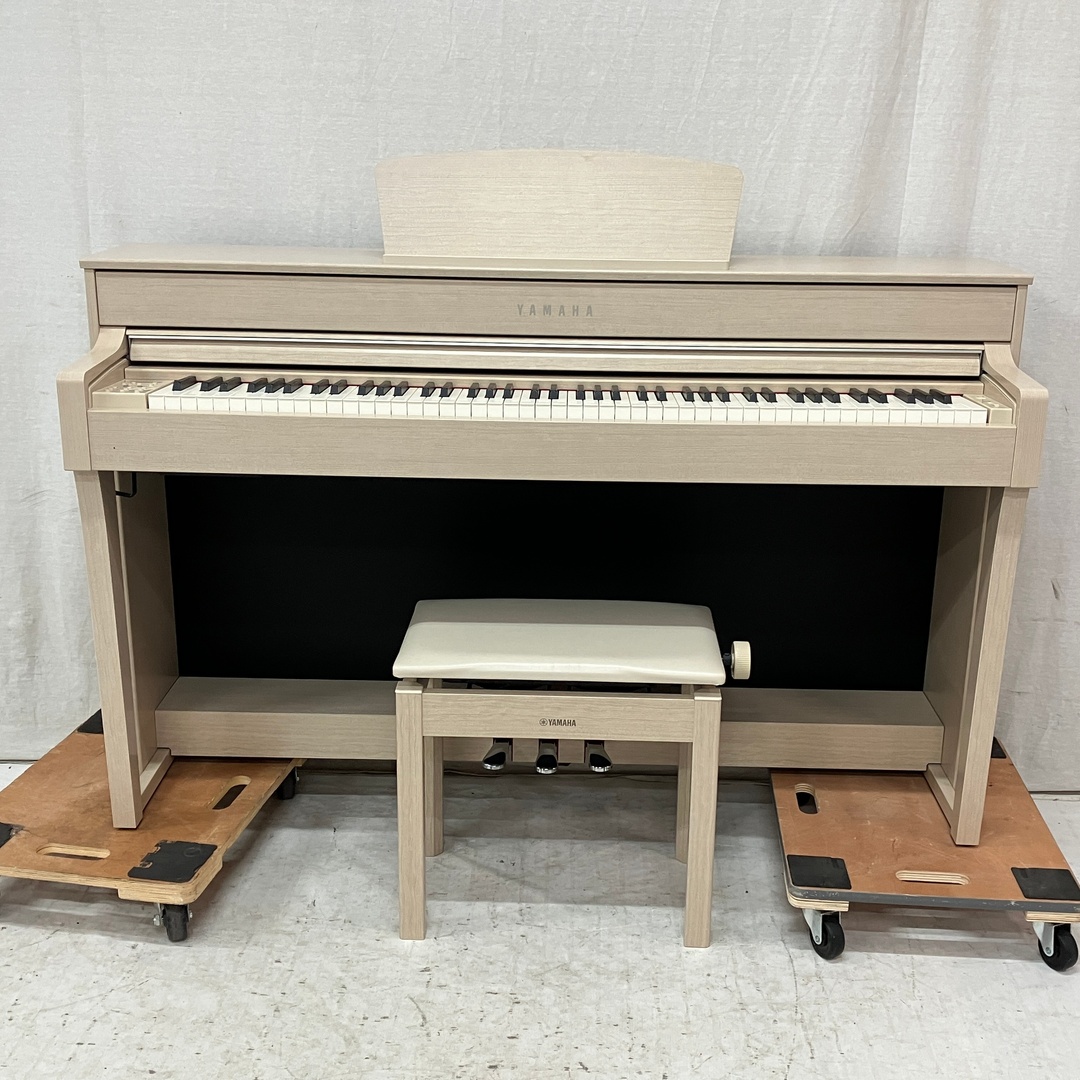 YAMAHA ヤマハ Clavinova クラビノーバ CLP-635WA 電子ピアノ 2019年製 楽器 椅子付 中古