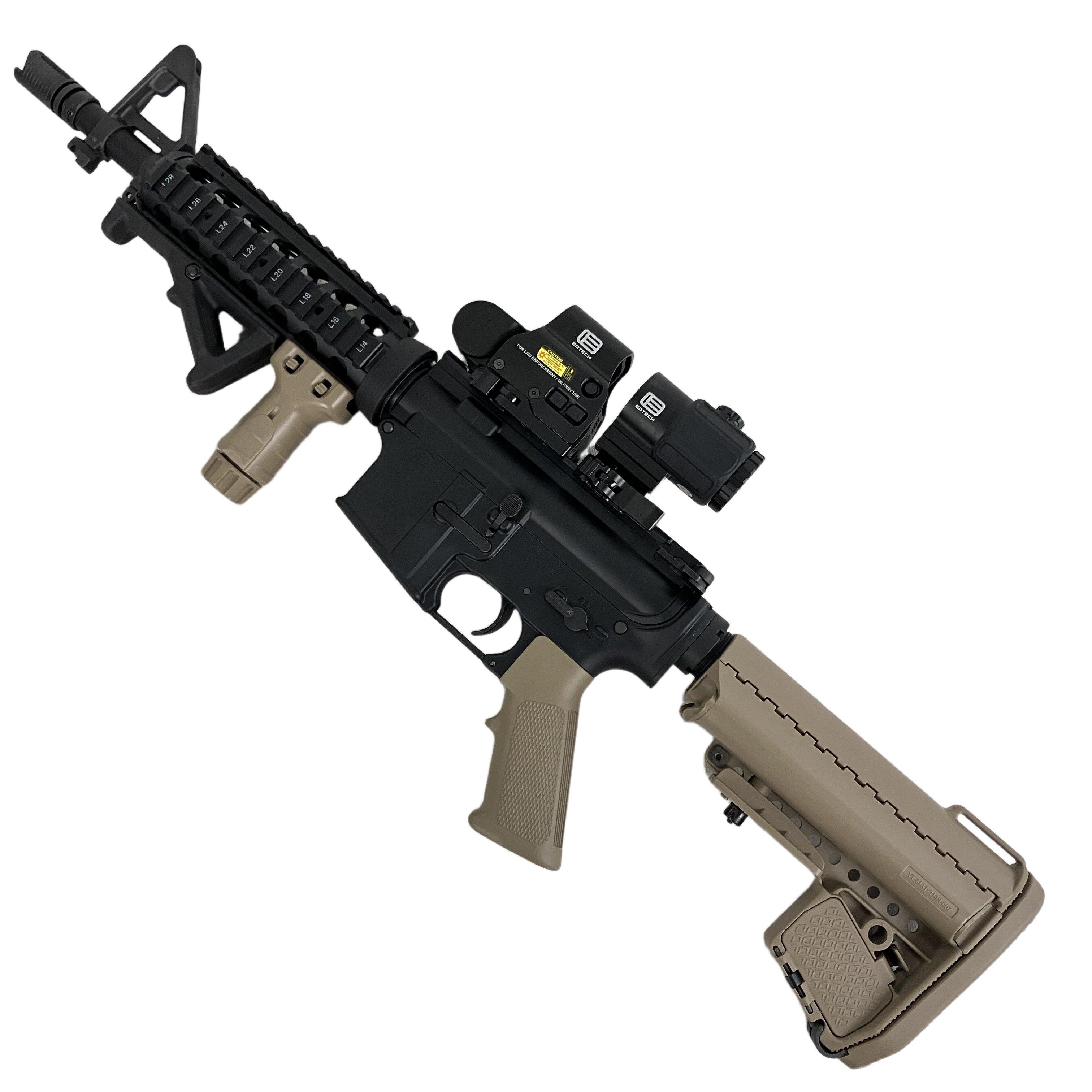 東京マルイ CQB-R フラット・ダークアース 次世代電動ガン 予備マガジン サイト付 中古