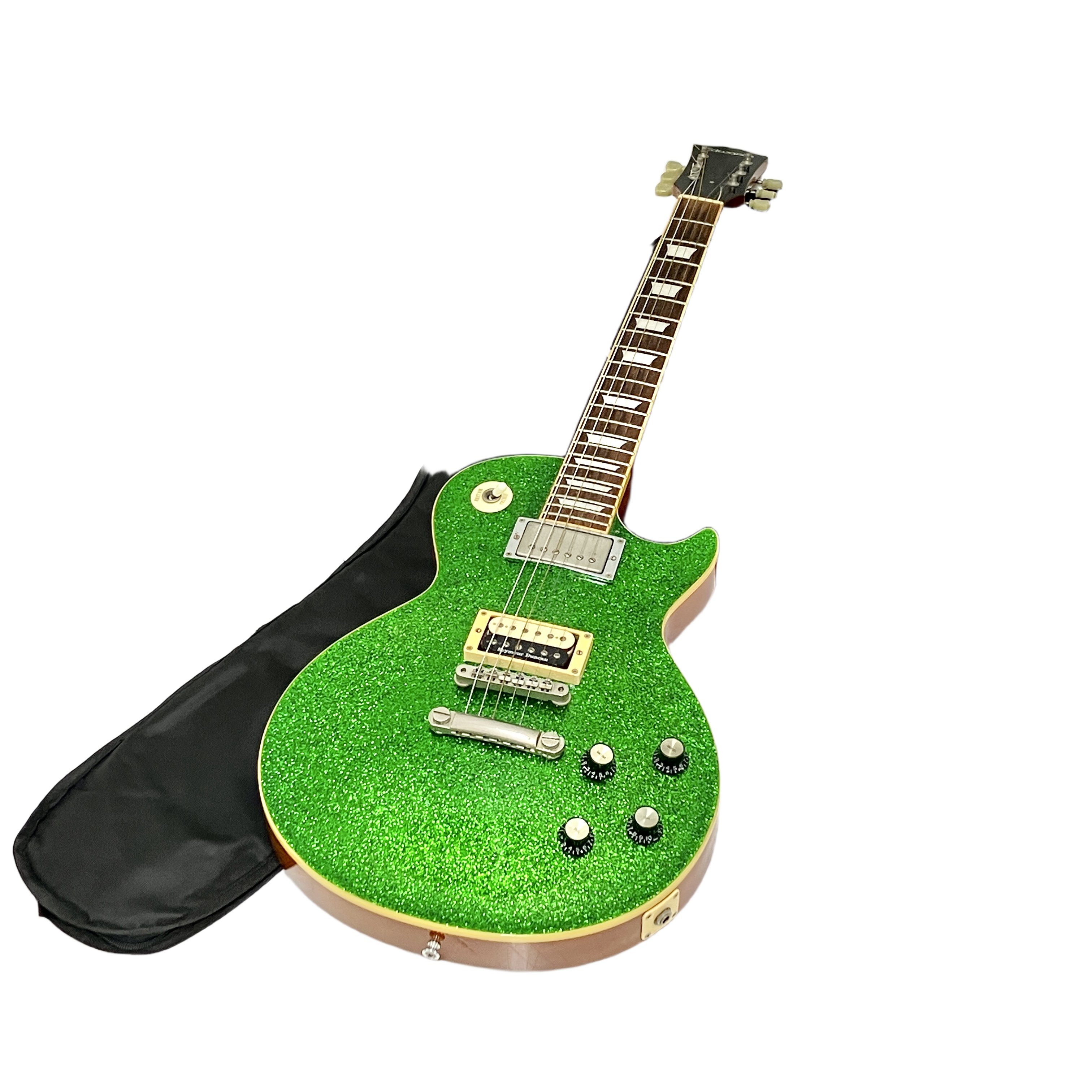 EDWARDS E-LP-108SD エレキギター レスポールタイプ グリーンスパークル 楽器 エドワーズ 中古