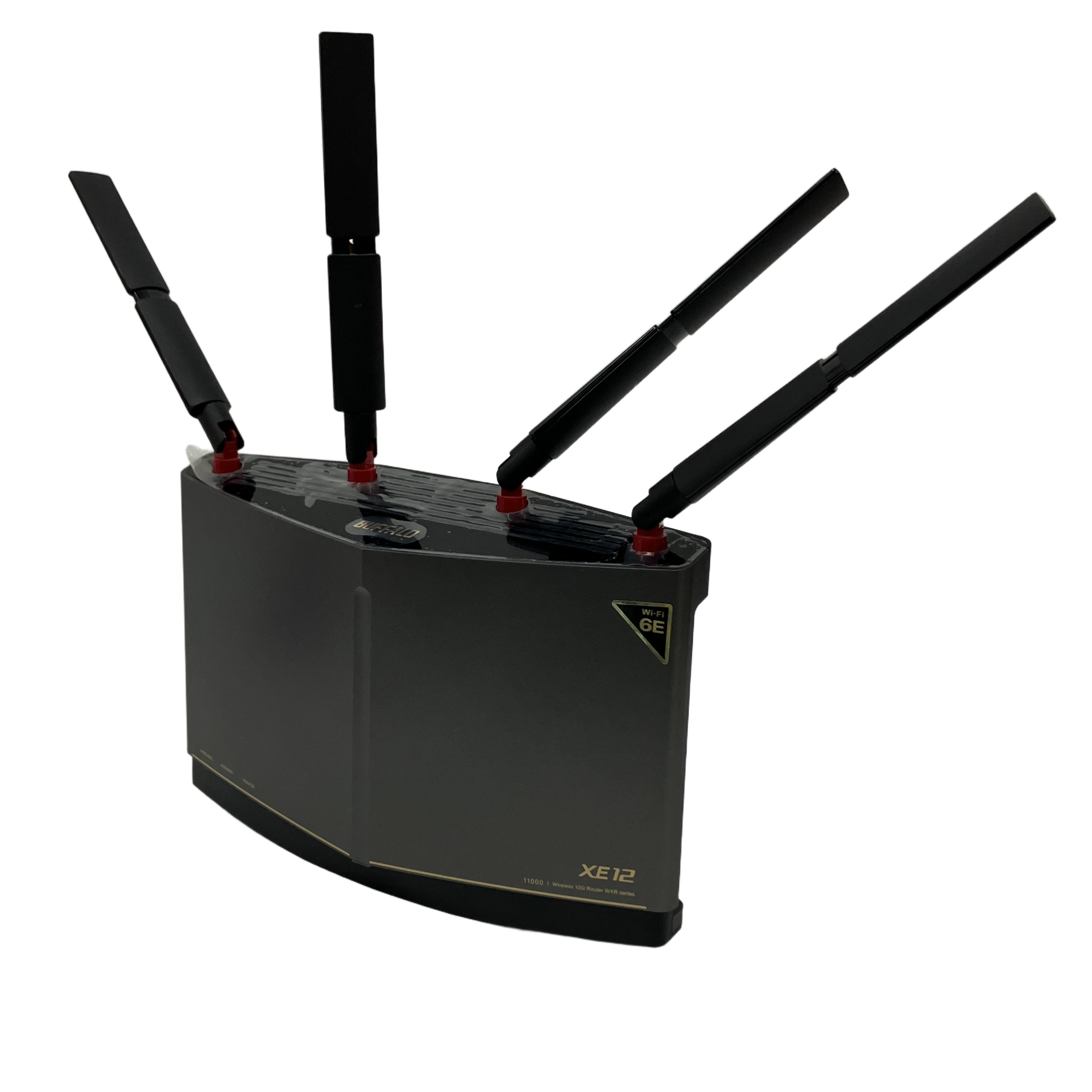 BUFFALO バッファロー WXR-11000XE12 Wi-Fi 6E 対応ルーター 無線LAN 親機 10Gbpsポート 周辺機器 中古