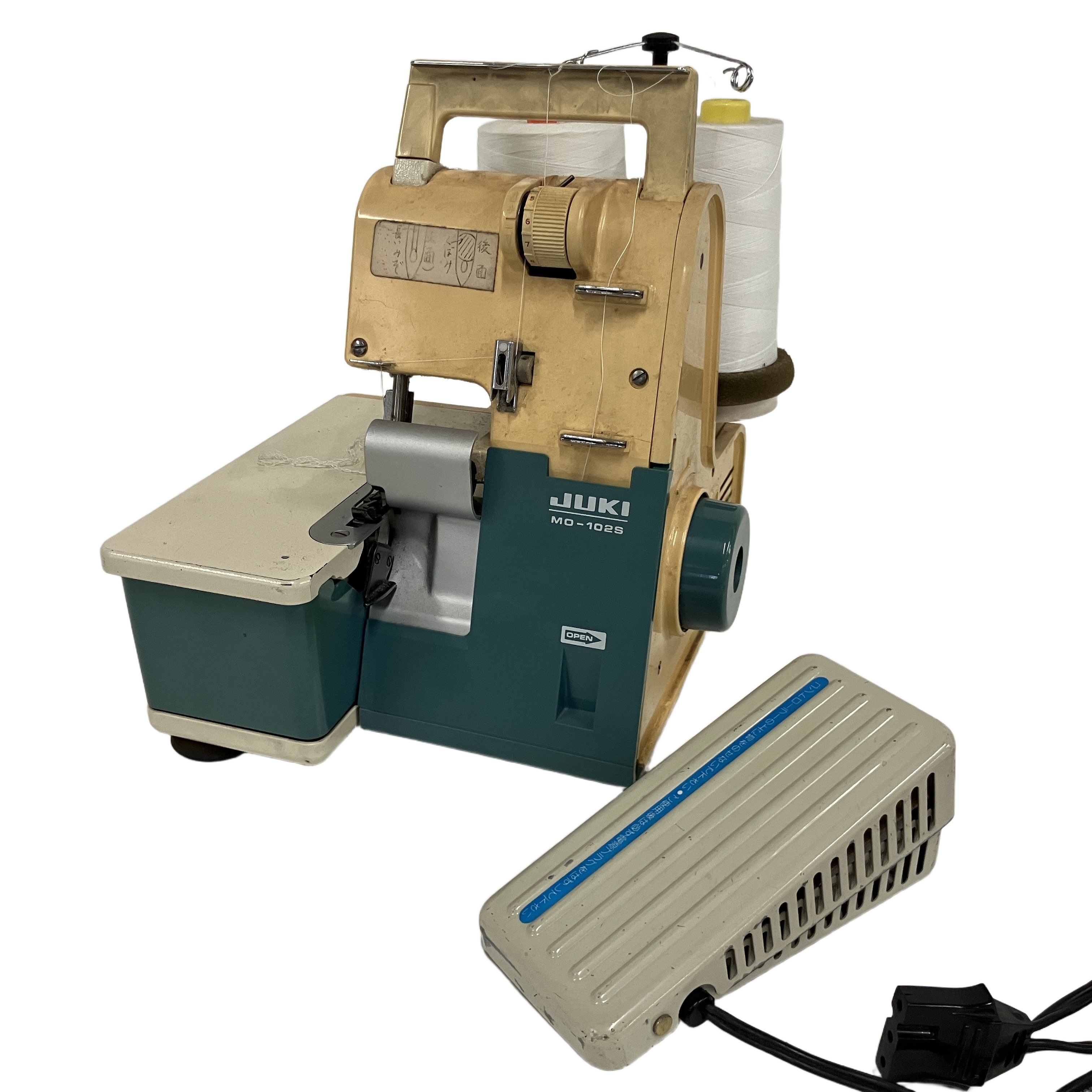JUKI ジューキ MO-102S ロックミシン 裁縫 中古