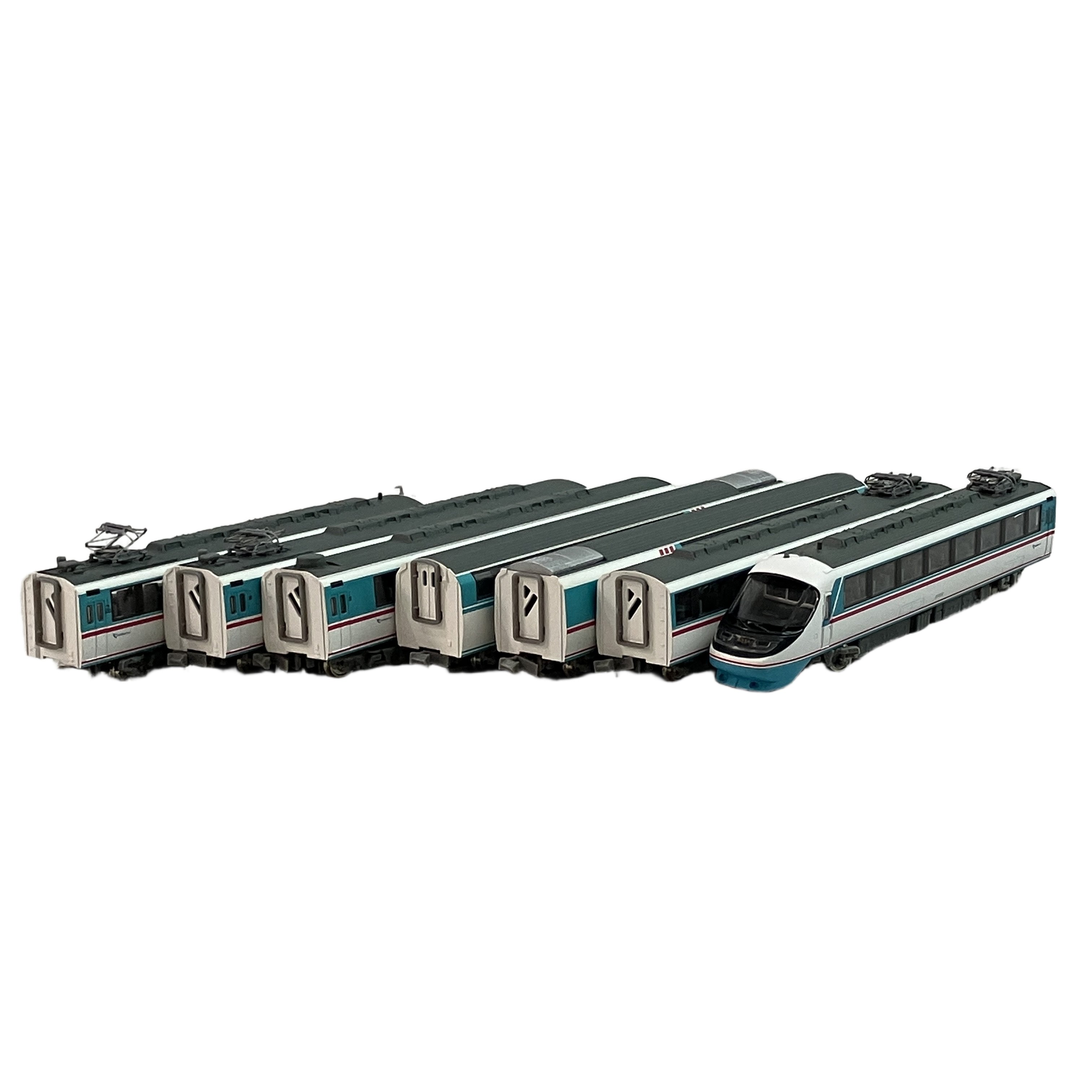 MODEMO NP501 小田急 ロマンスカー 20000形 RSE あさぎり 7両セット Nゲージ 鉄道模型 モデモ 中古