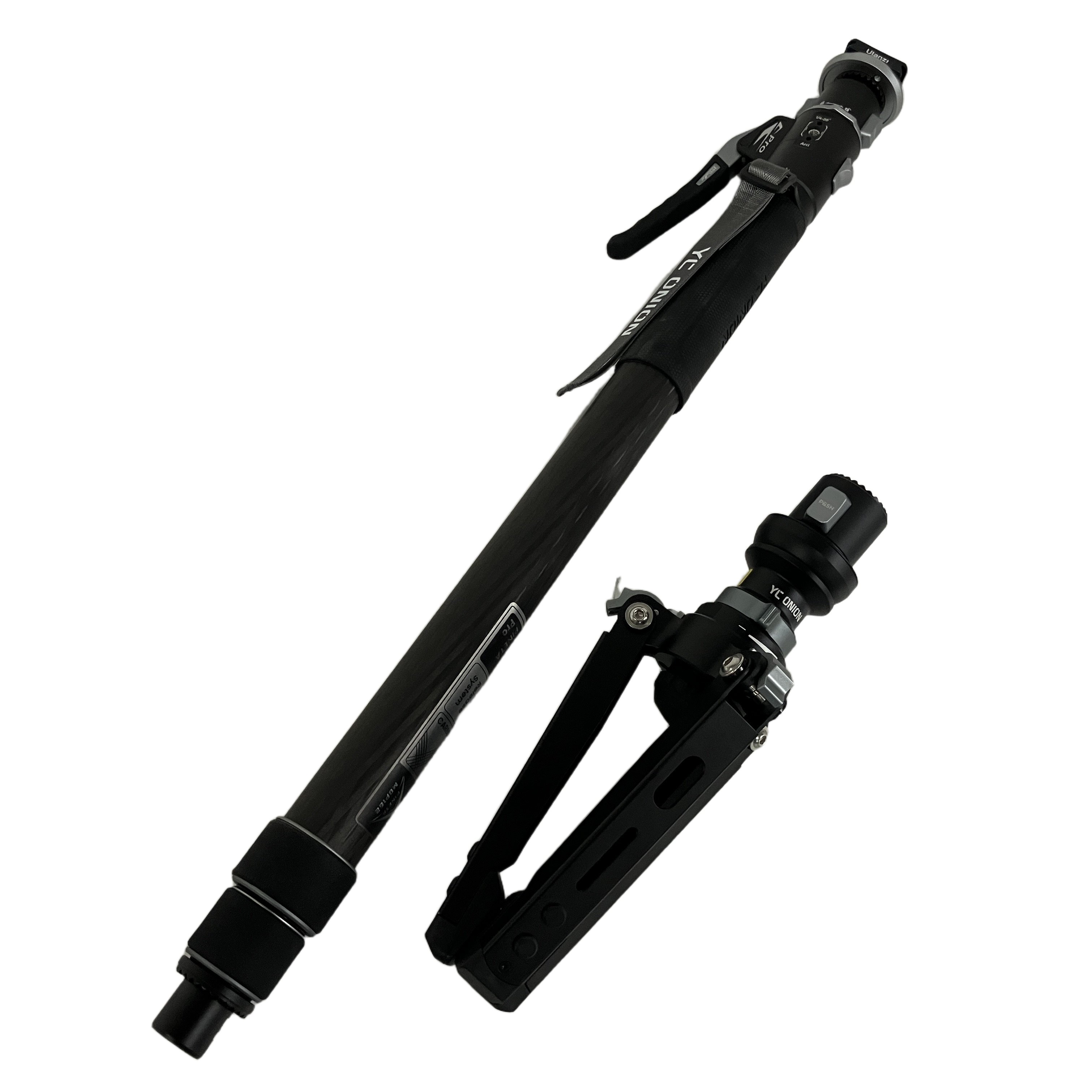 YC Onion Pineta Pro カーボン一脚 Ulanzi 雲台セット カメラ周辺機器 中古 良好
