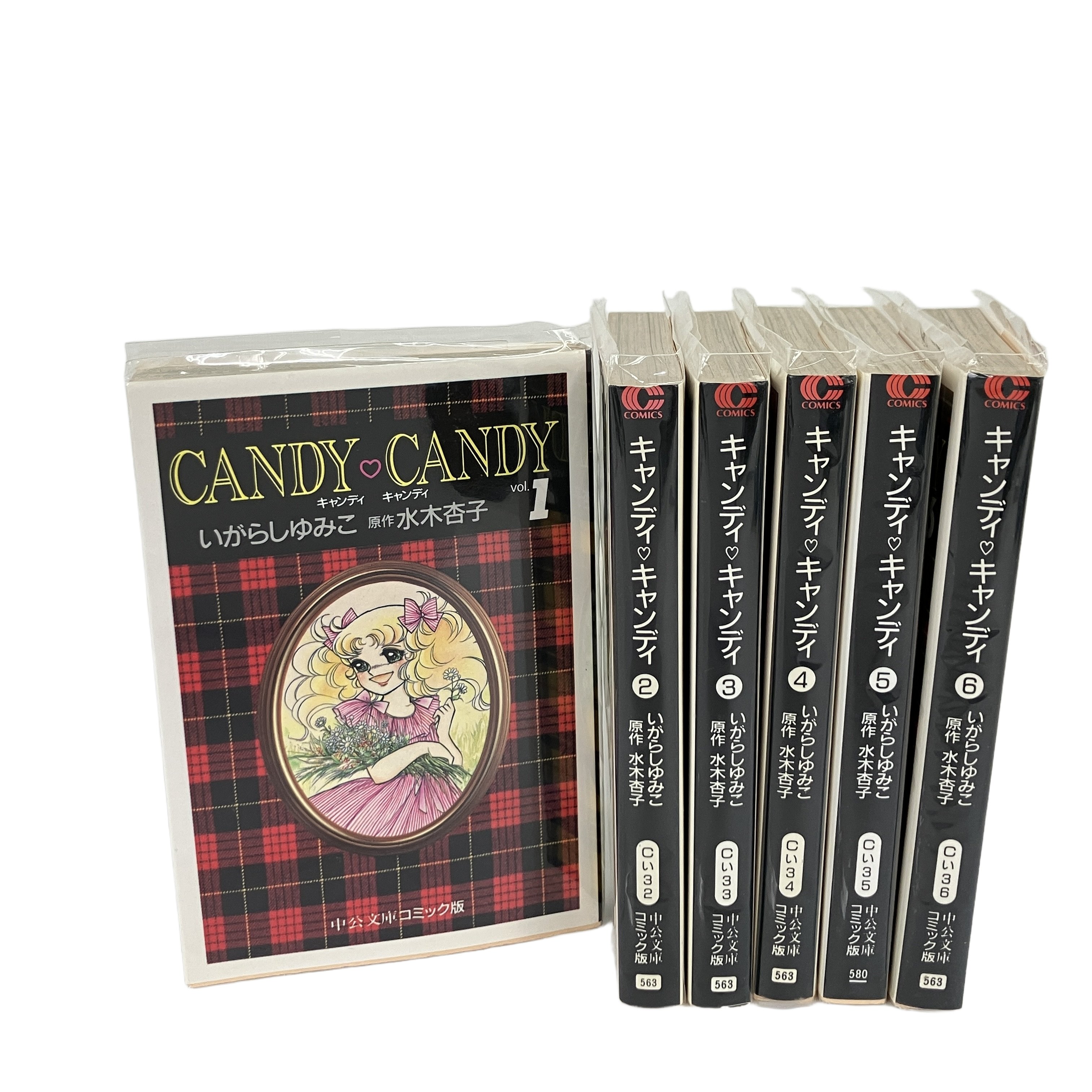 中公文庫 コミックス版 キャンディキャンディ 全6巻セット 漫画 中古