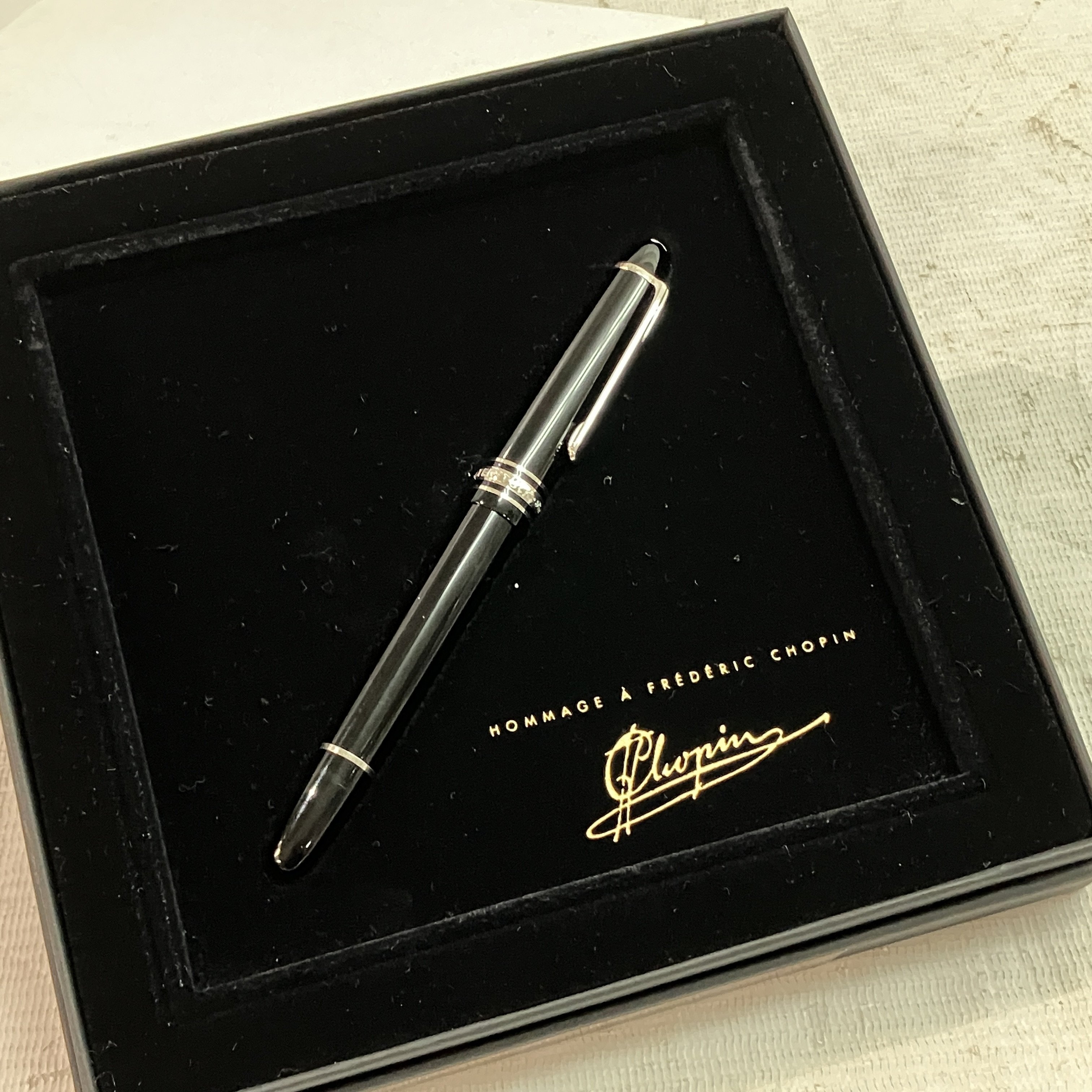 MONTBLANC P145 マイスターシュテュック ショパン 万年筆 ペン先 14K M 中字 筆記具 モンブラン 中古