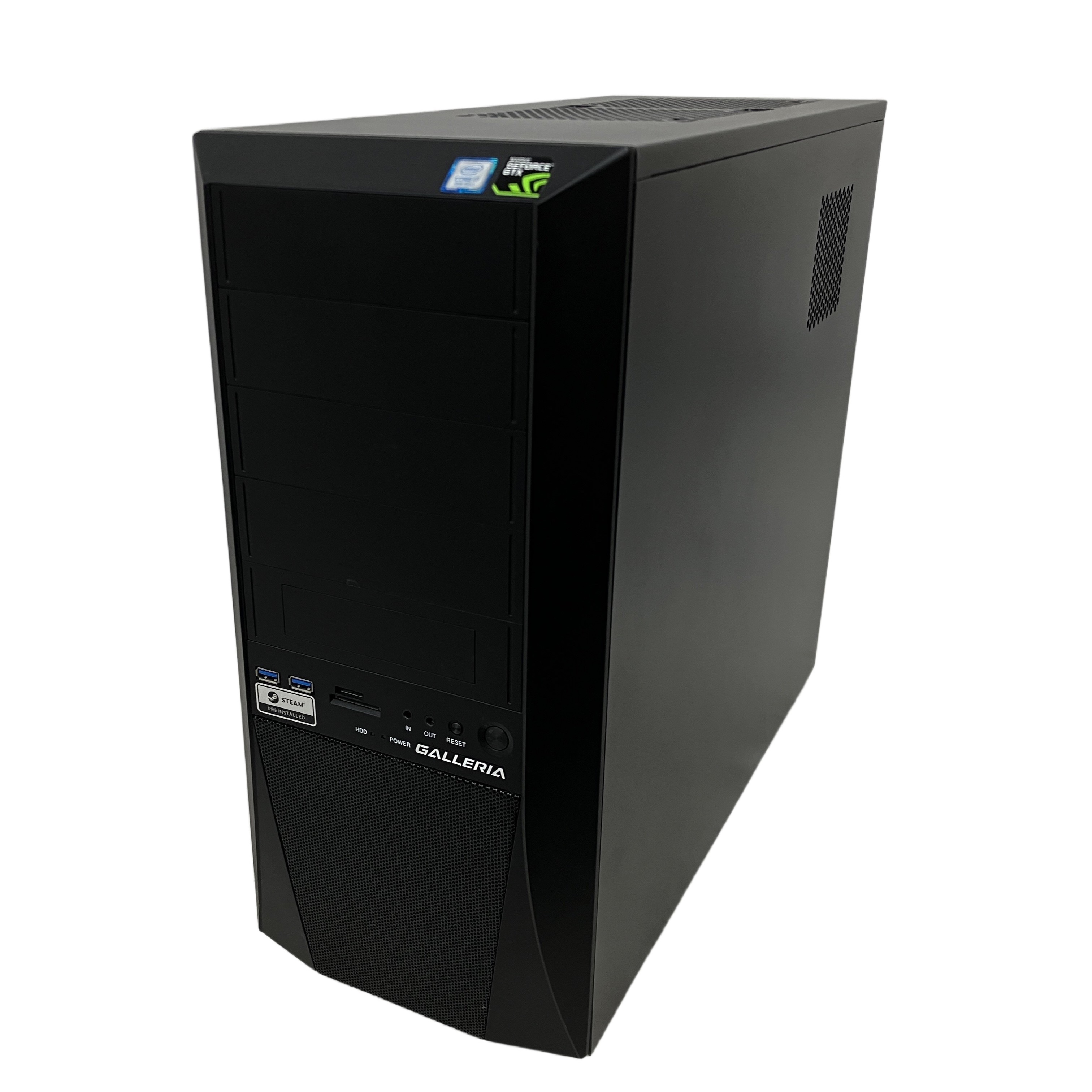 Thirdwave GALLERIA XT デスクトップ パソコン i7 9700 16GB HDD 1TB SSD 512GB GTX 1660 SUPER win11 中古