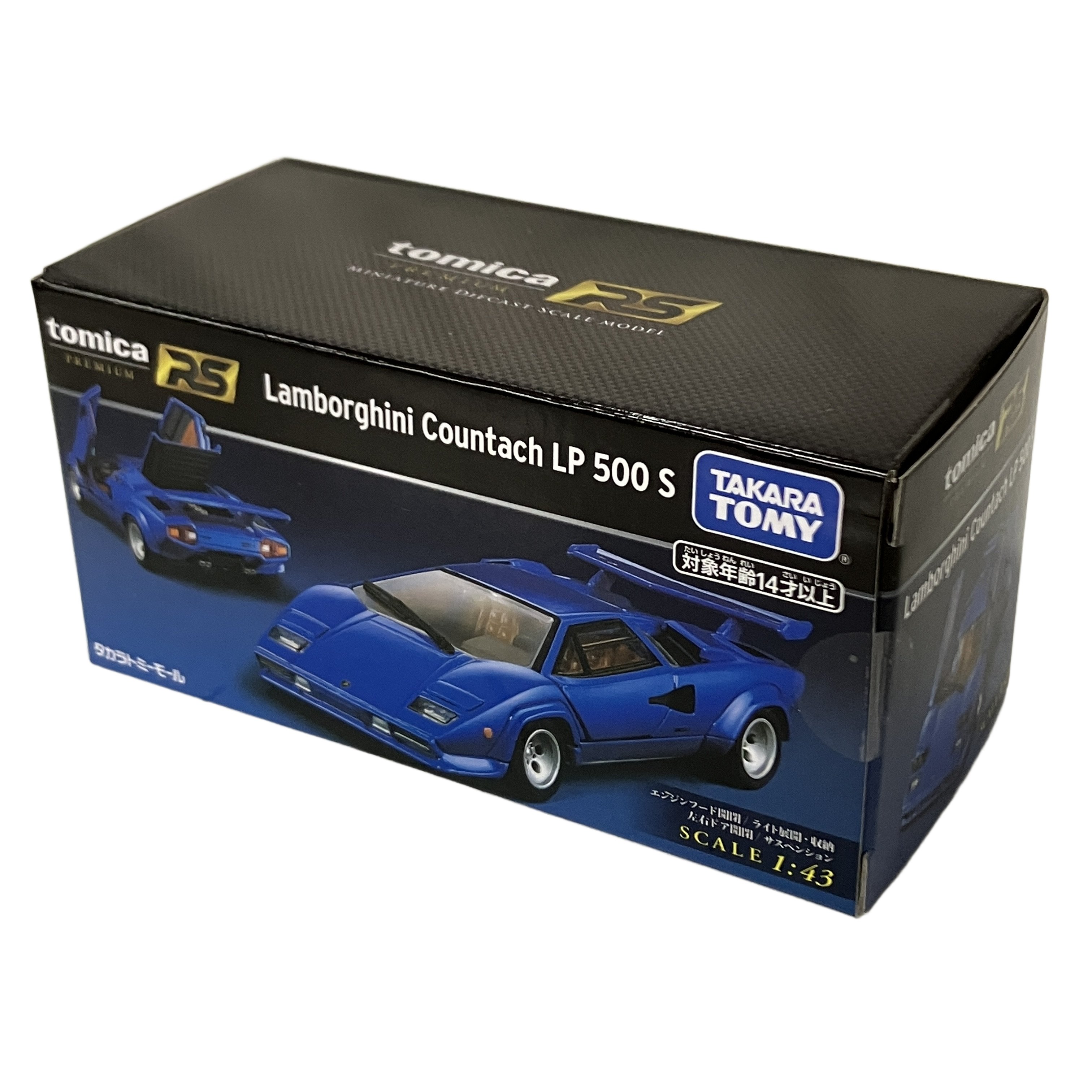 タカラトミー 1/43 トミカプレミアムRS ランボルギーニ カウンタック LP500S 青 ミニカー 車 未開封 未使用