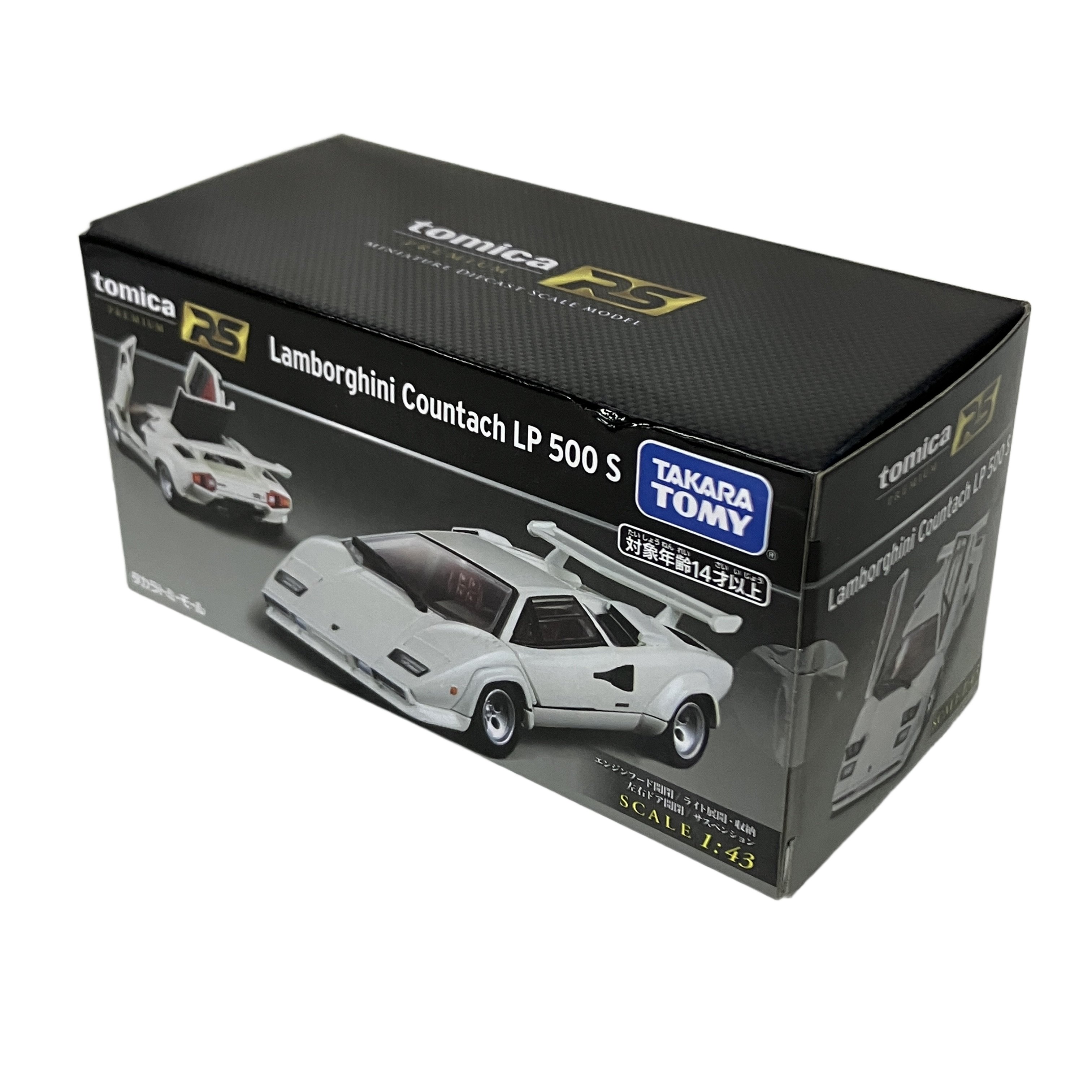 タカラトミー 1/43 トミカプレミアムRS ランボルギーニ カウンタック LP500S 白 ミニカー 車 未開封 未使用