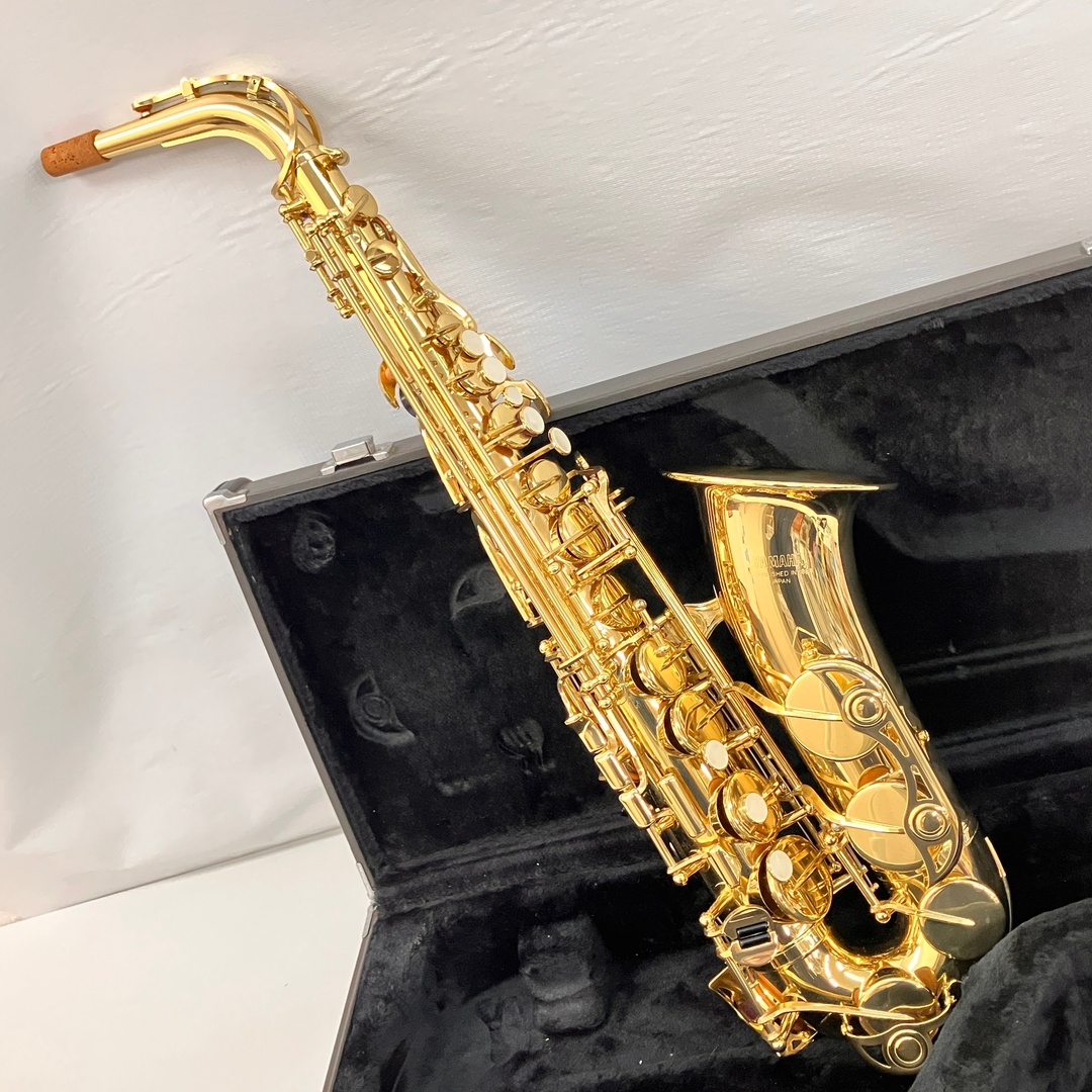 YAMAHA ヤマハ YAS-24 II アルトサックス マウスピース ハードケース付き 管楽器 中古