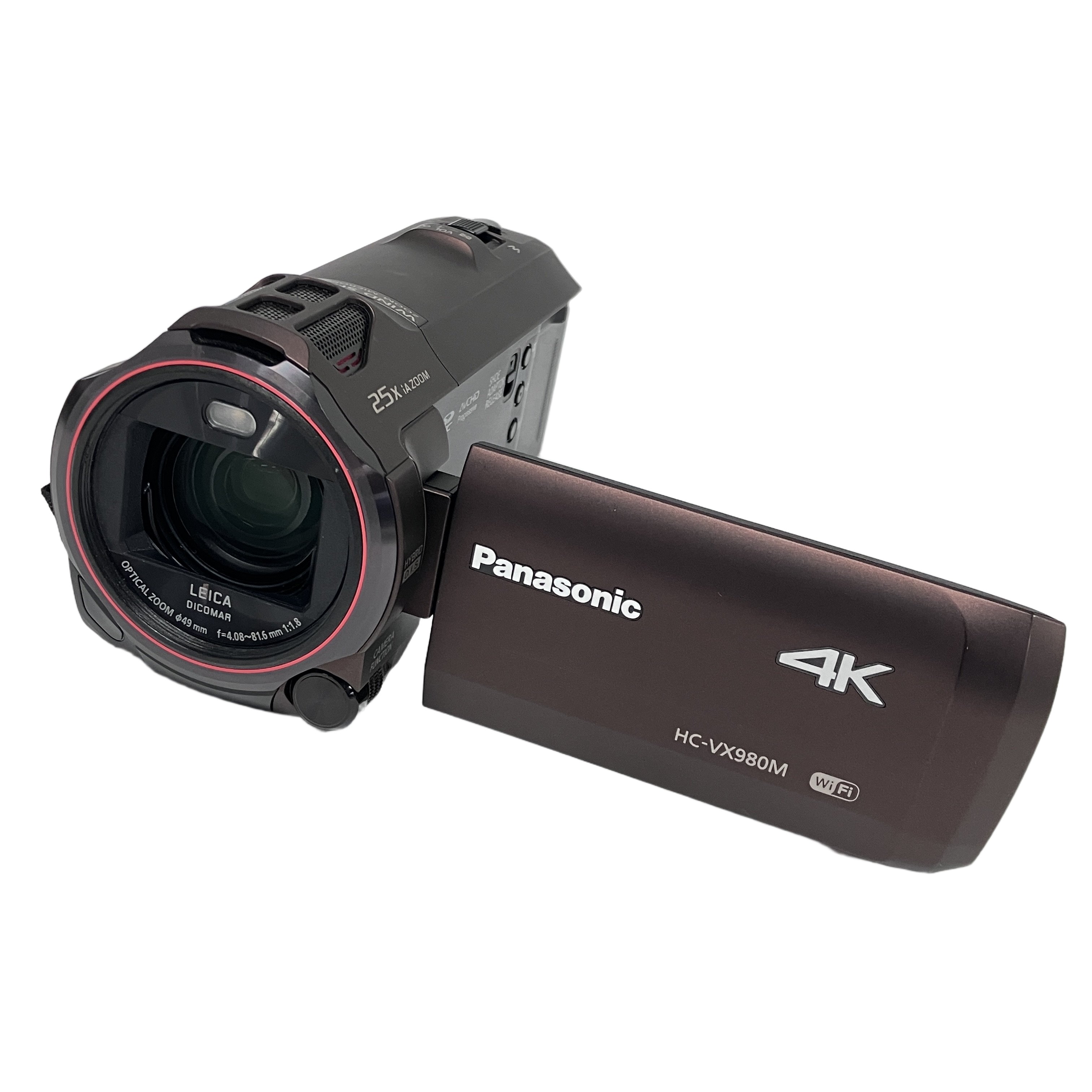 Panasonic HC-VX980M ビデオカメラ デジタル 4K 2016年製 動画 撮影 パナソニック カメラ 中古