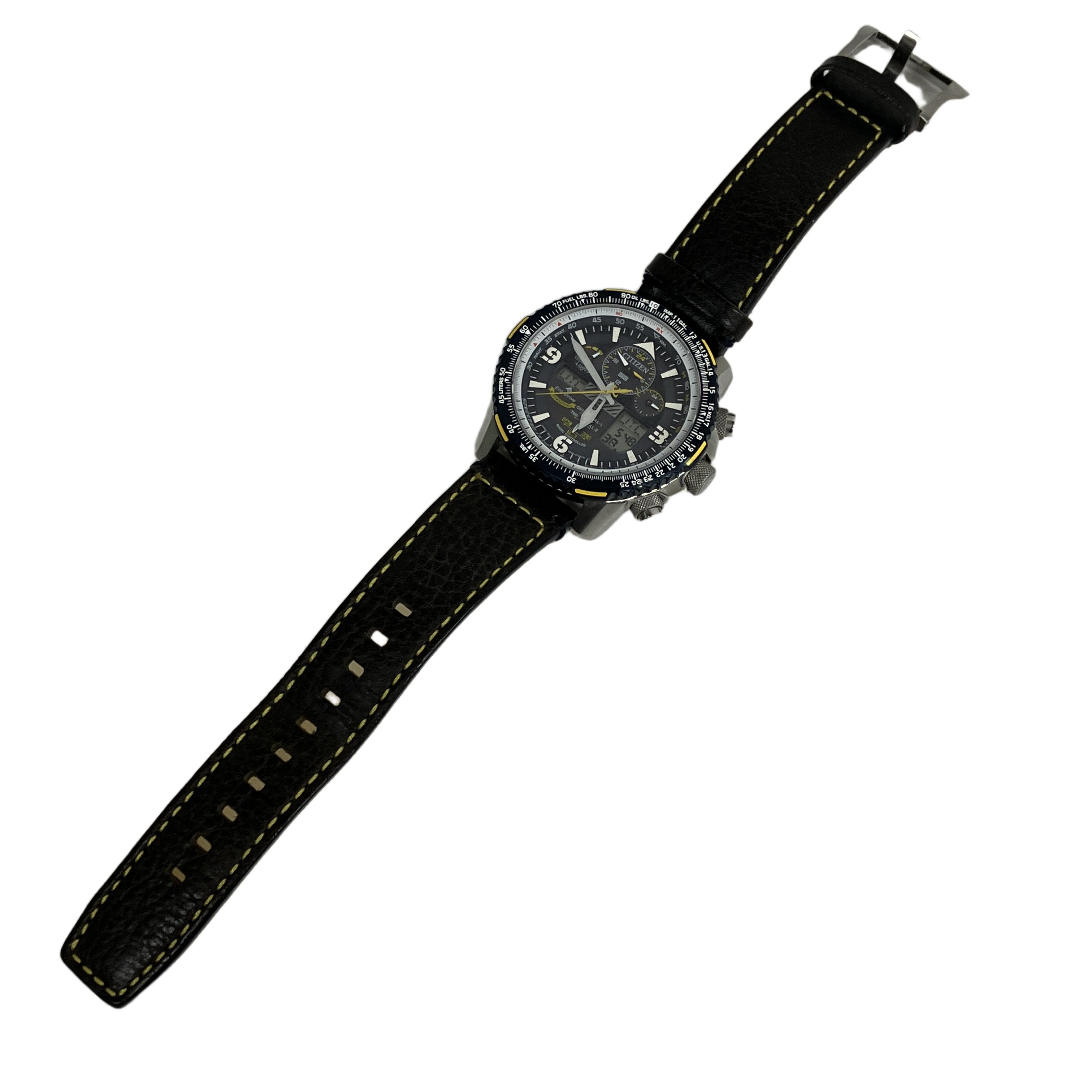 CITIZEN シチズン PROMASTER SKY U680-S115701 ブルーエンジェルズ 電波ソーラー 腕時計 中古