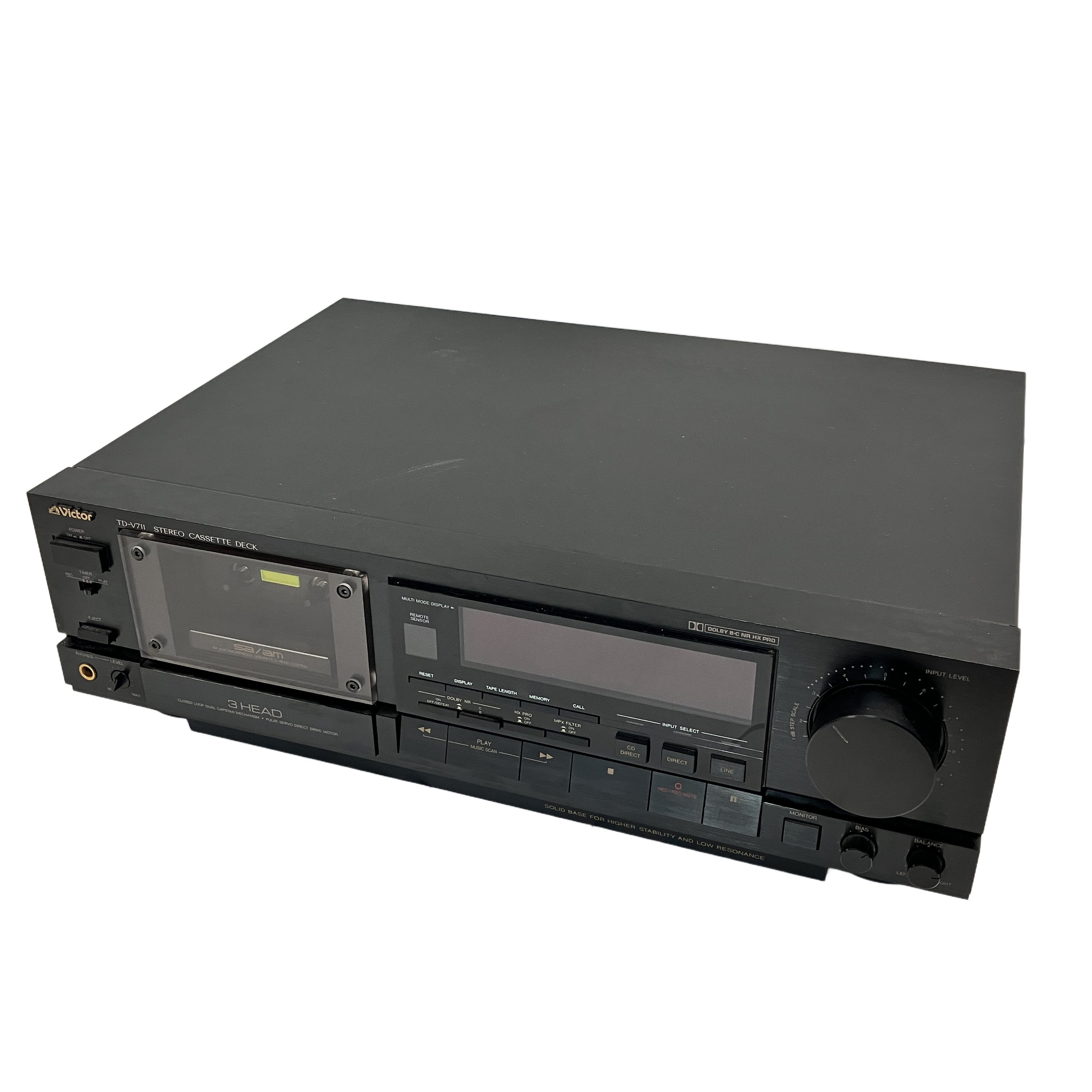 Victor TD-V711 カセットデッキ ノイズリダクション 音響 オーディオ ビクター 中古