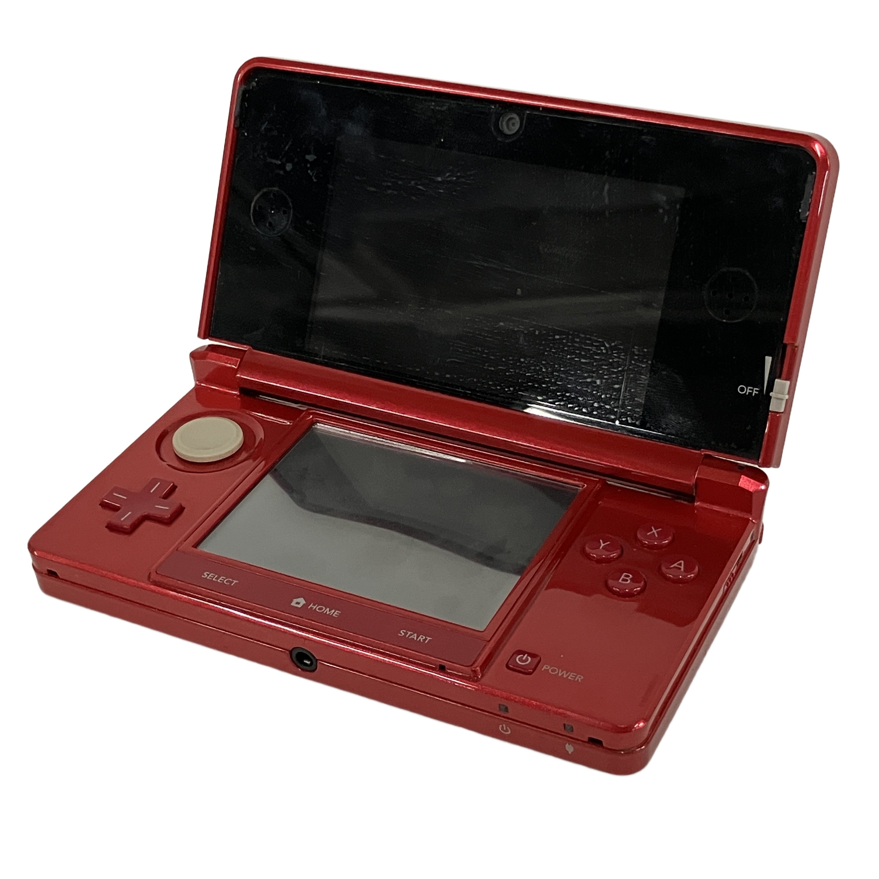 Nintendo 3DS CTR-001 任天堂 ゲーム機 レッド 中古