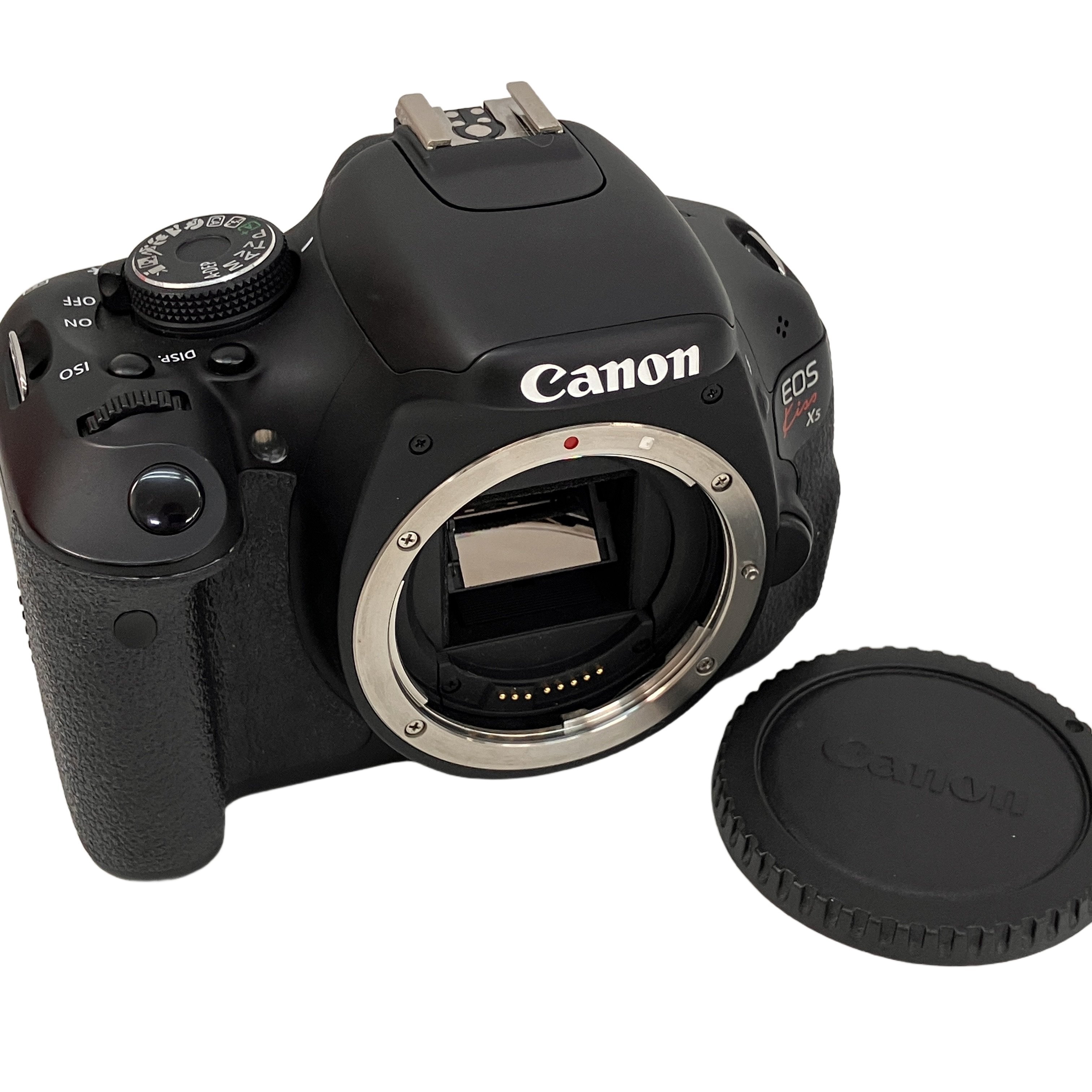 Canon キヤノン EOS Kiss X5 デジタル 一眼レフカメラ EF-S 18-55mm F3.5-5.6 55-250mm F4-5.6 ダブルレンズキット 中古 訳あり