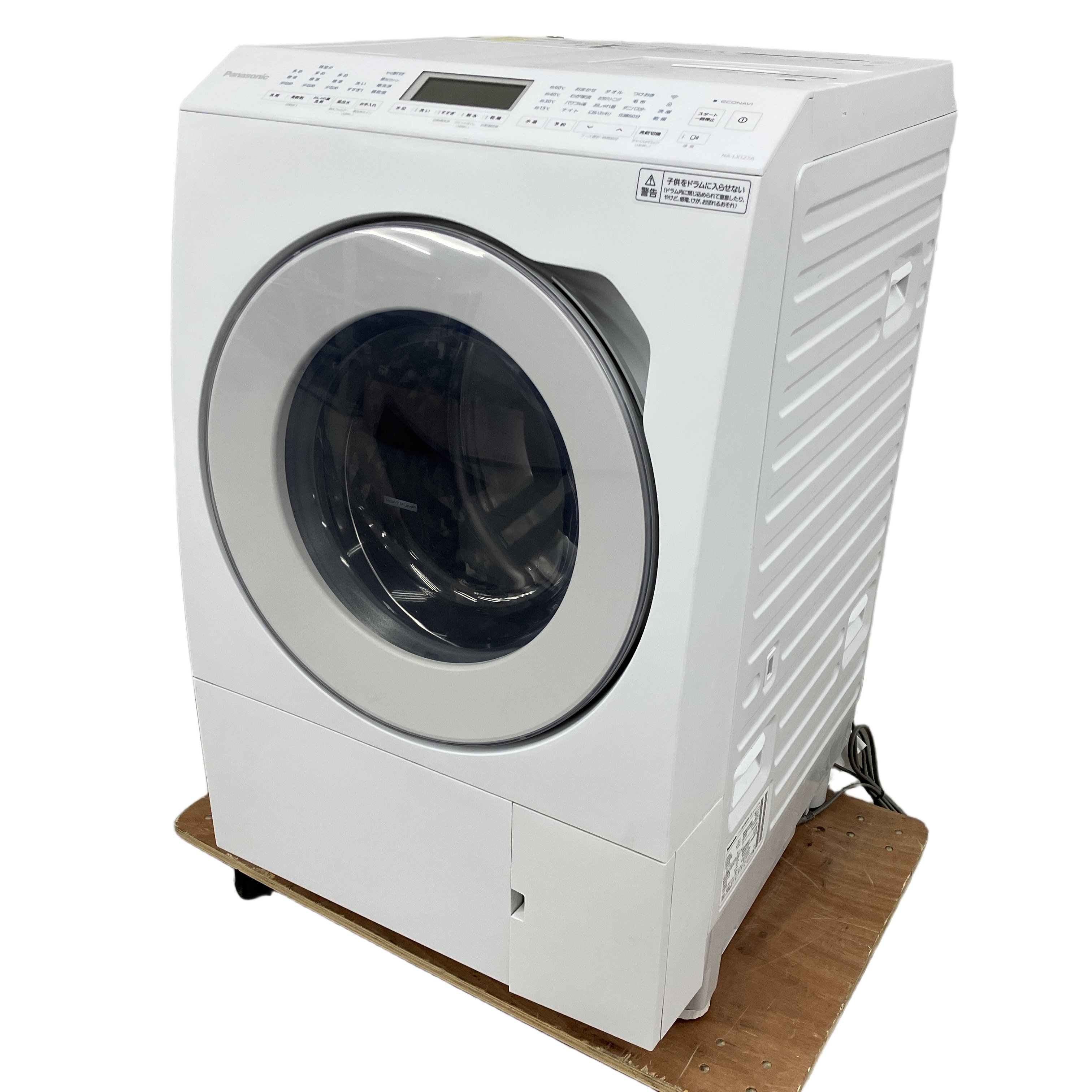 Panasonic NA-LX127AL ドラム式洗濯機 2022年製 家電 左開き パナソニック 中古