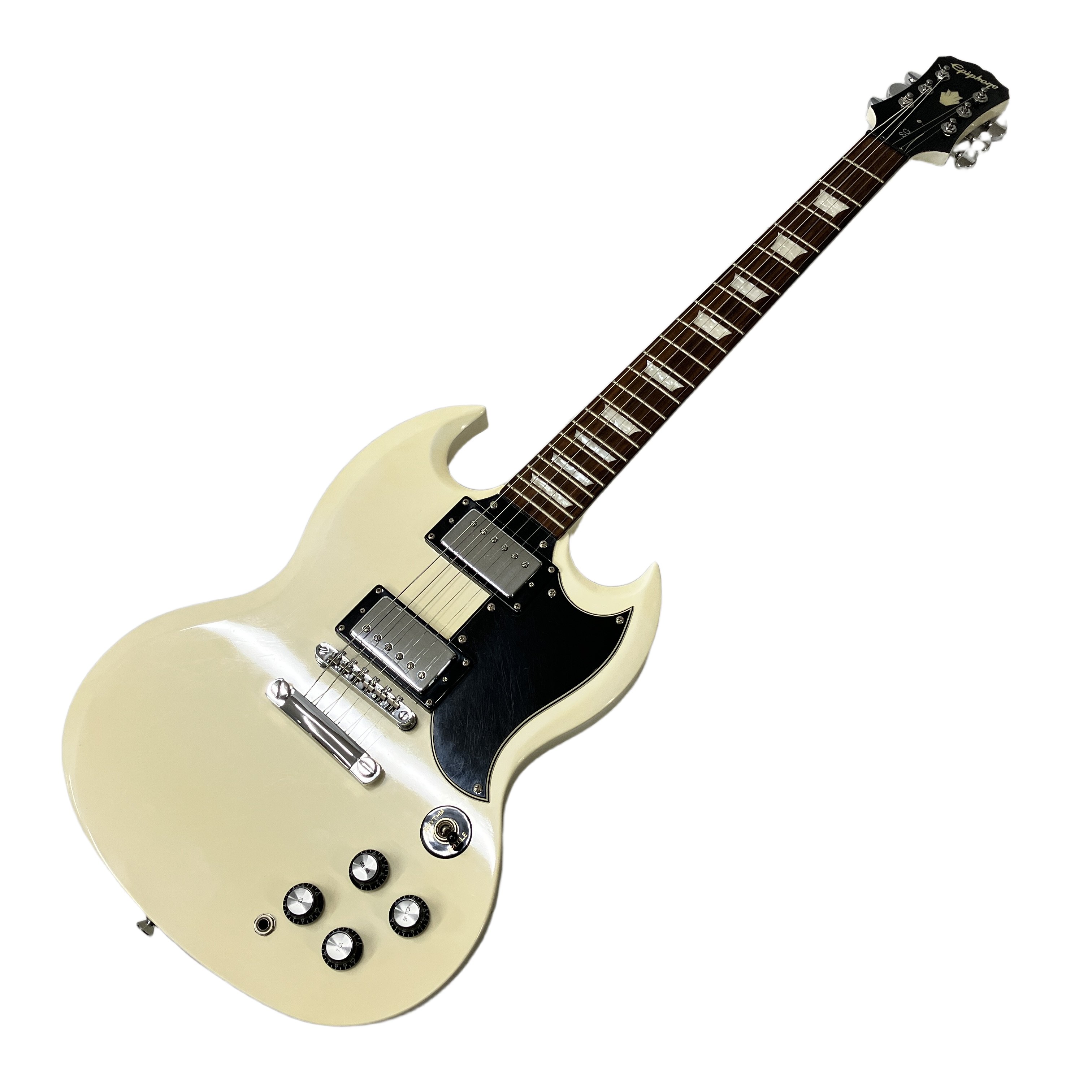 Epiphone G-400 SG Custom Shop Limited Edition Alpine White エピフォン カスタムショップ エレキギター 中古