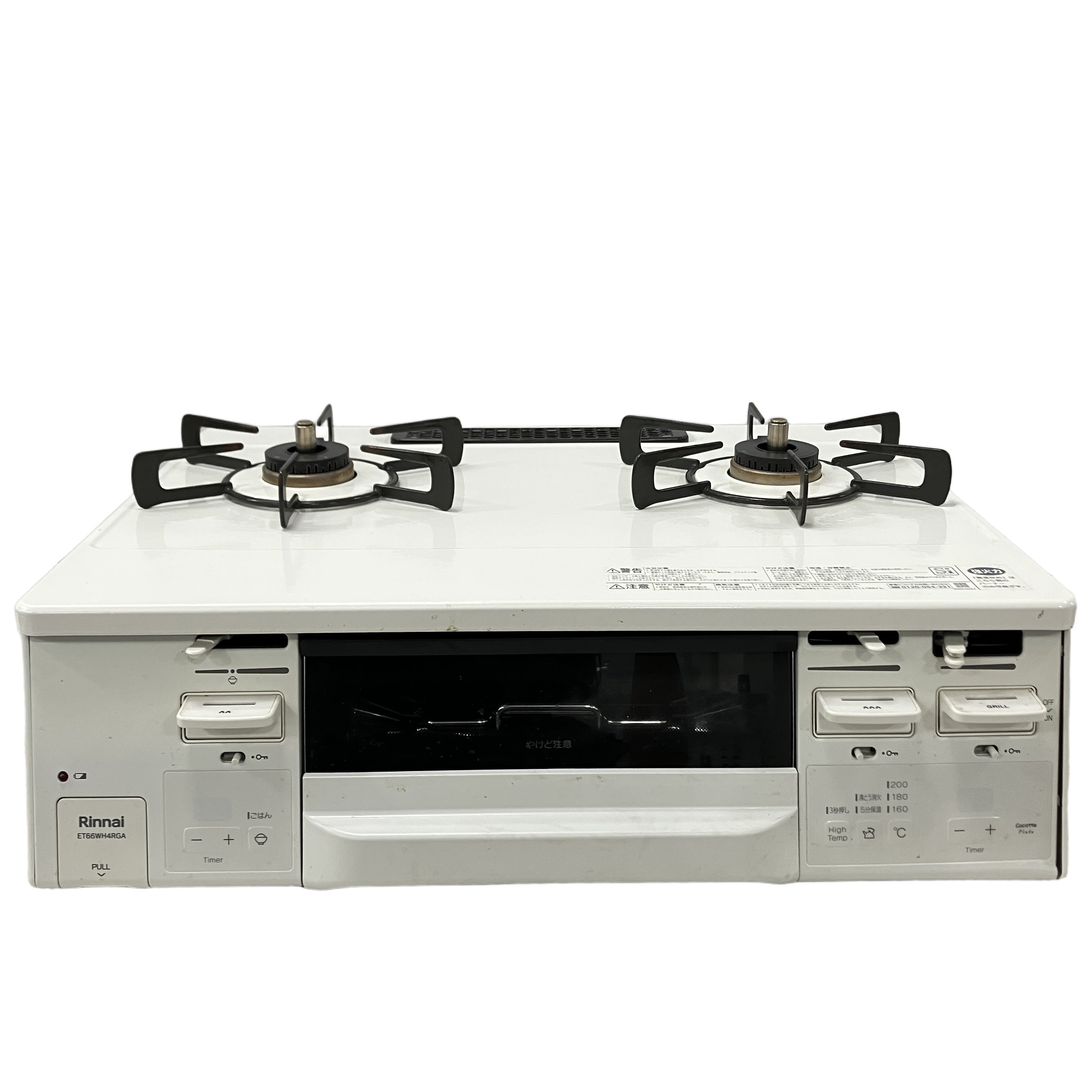 Rinnai ET66WH4RGA 2025年製 ガスコンロ 生活家電 リンナイ LPガス 中古