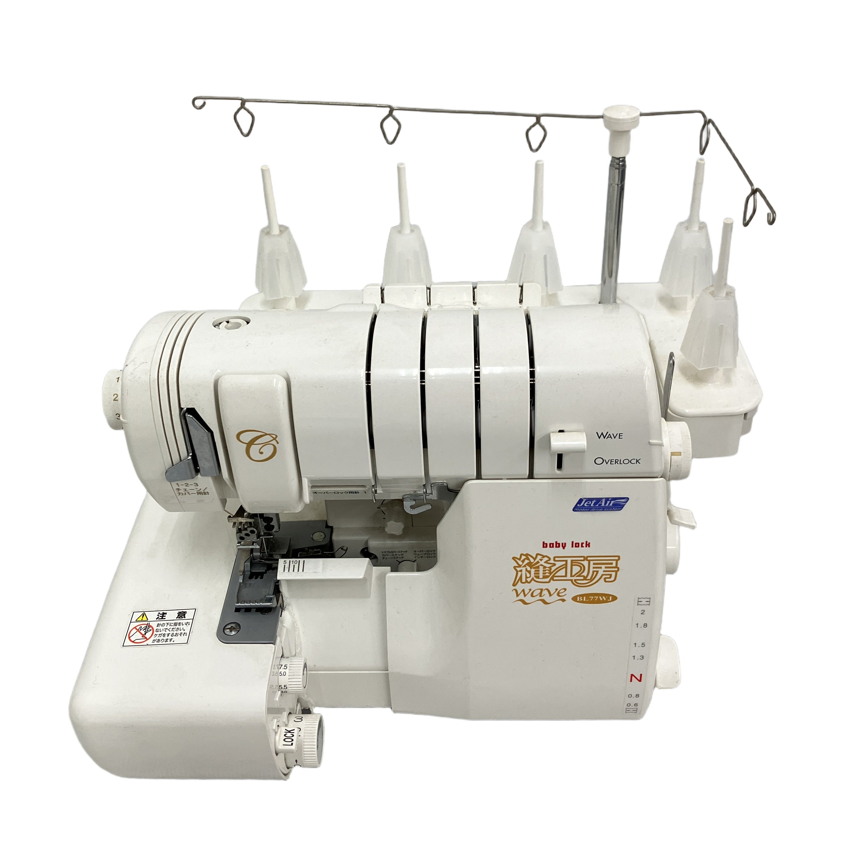 baby lock ベビーロック縫工房 Wave Jet BL77WJ ミシン 裁縫 家電 中古