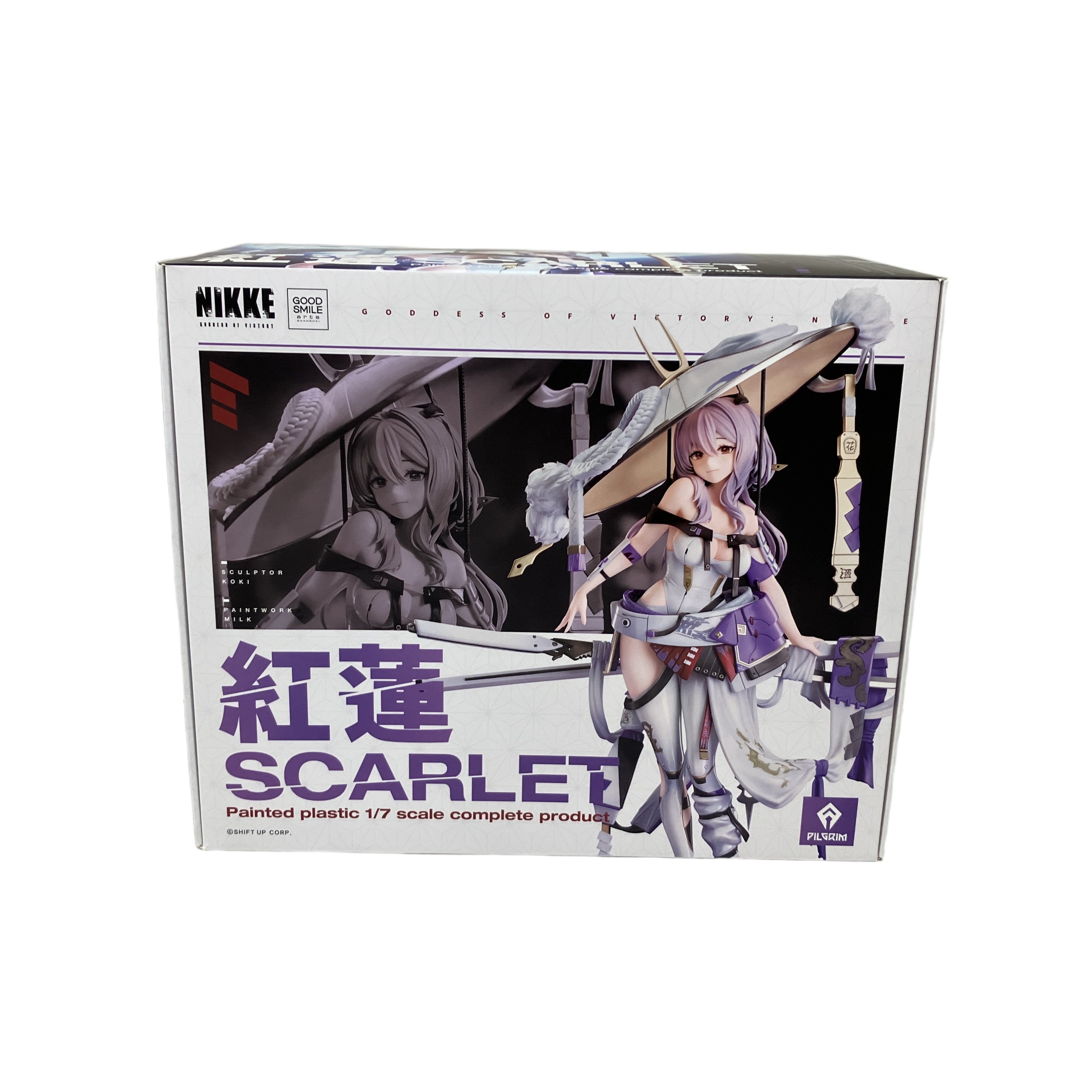 グッドスマイルカンパニー NIKKE 紅蓮 SCARLET 1/7スケール 特典付きフィギュア 未開封 未使用