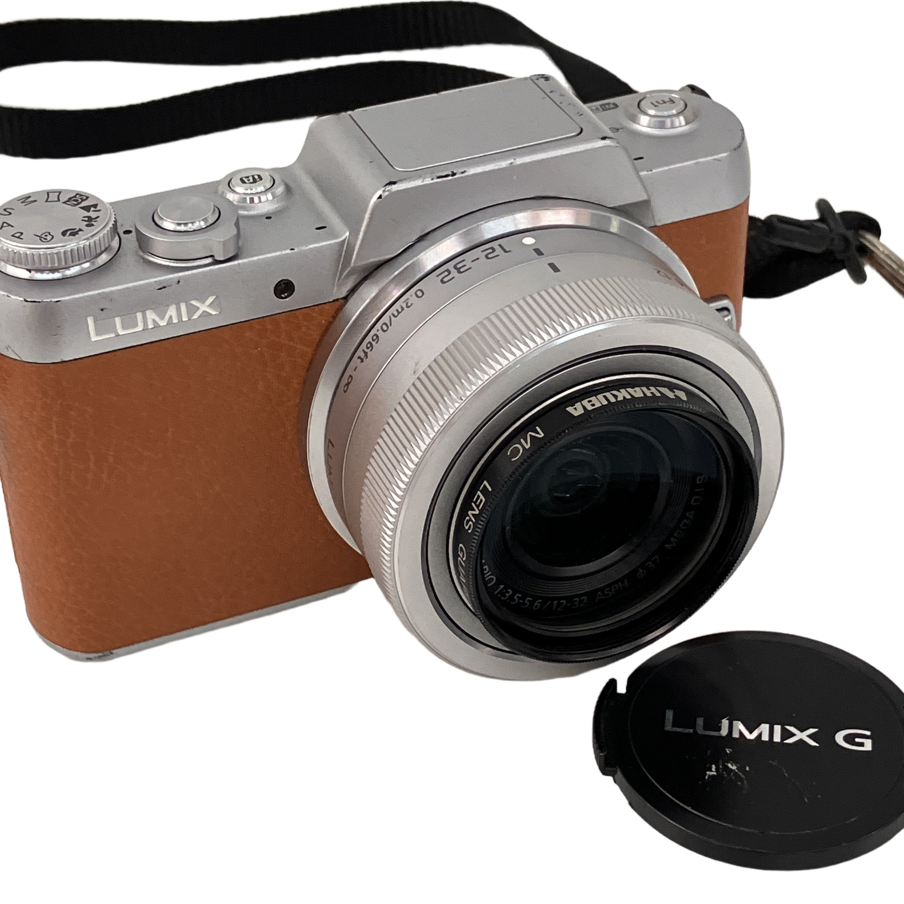 Panasonic パナソニック DMC-GF7 LUMIX ミラーレス 一眼カメラ G VARIO 12-32mm F3.5-5.6 レンズキット 中古