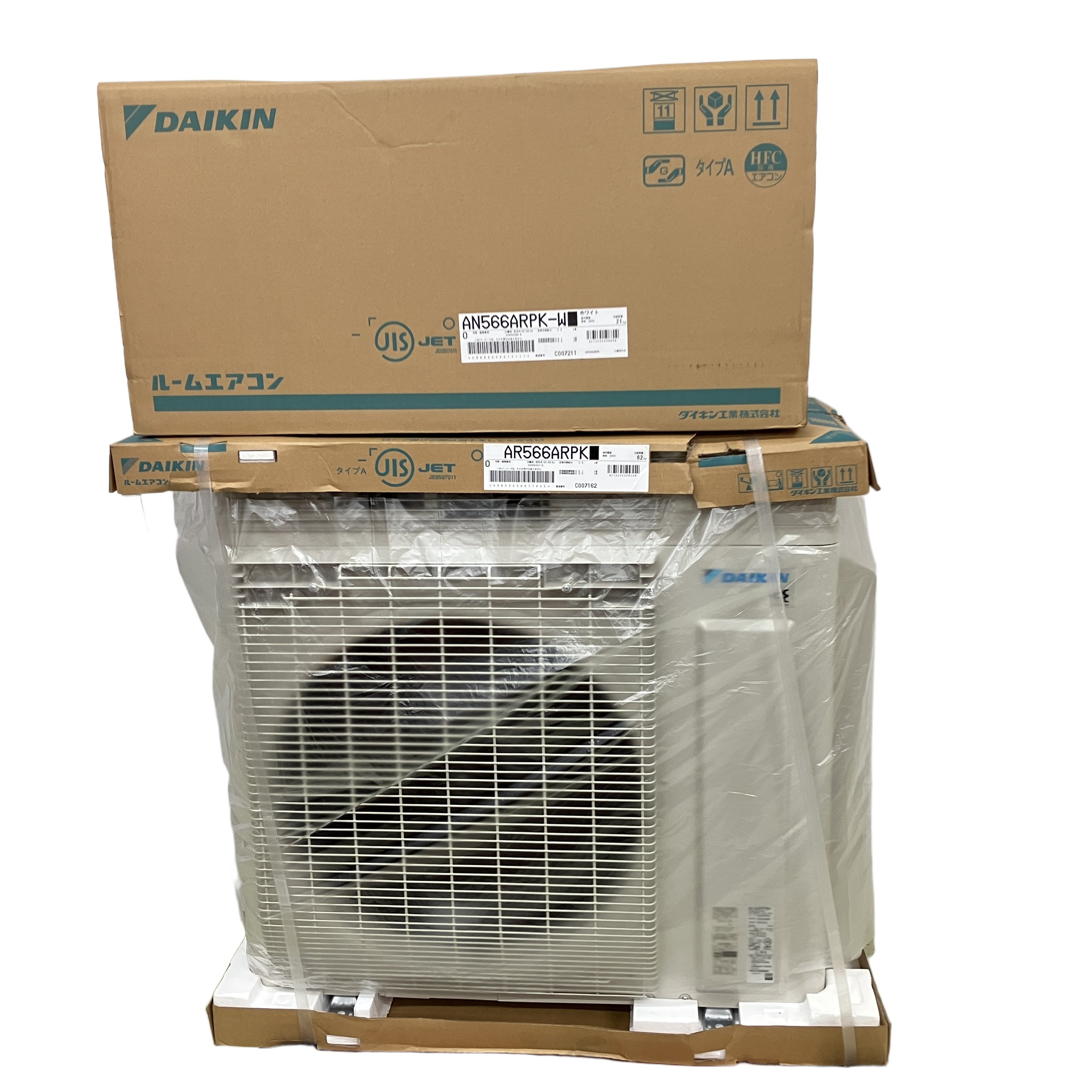 ダイキン 18畳用 ルームエアコン AN566ARPK-W(2026年モデル / 単相200V) 18畳の広々リビングもスピーディーに快適空間へ導くダイキン高機能エアコン