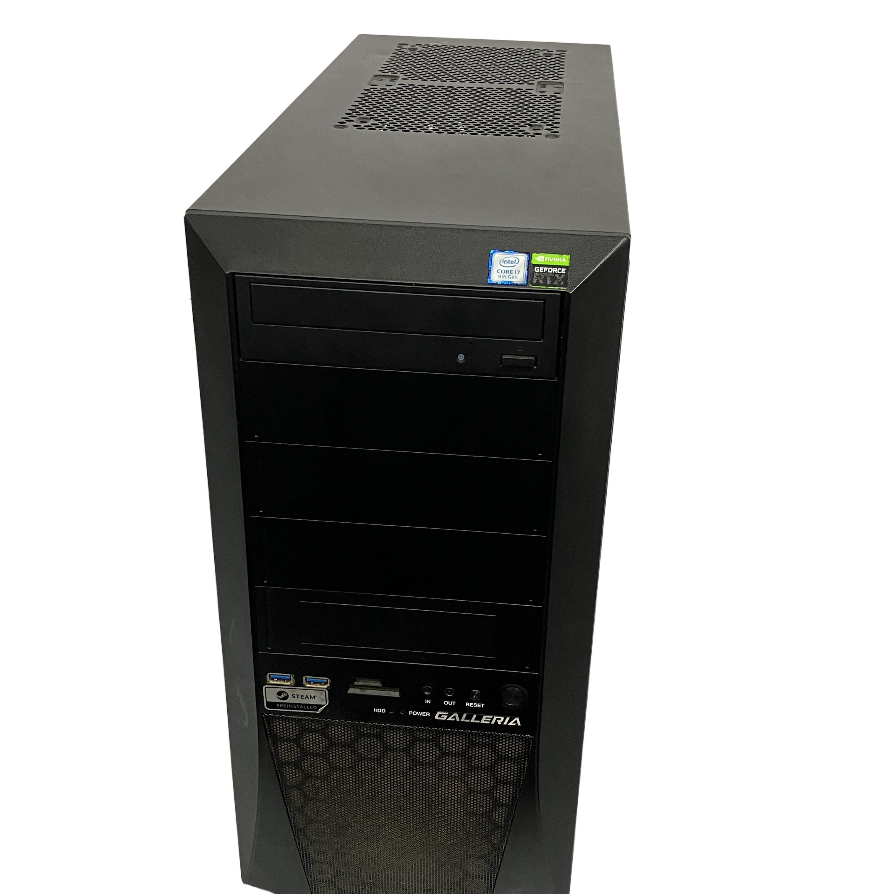 THIRDWAVE GALLERIA XF デスクトップ PC 64GB HDD 3TB SSD 512GB GeForce RTX 2070 SUPER 8GB Core i7 9700KF 3.60GHz Windows 11 Home 中古