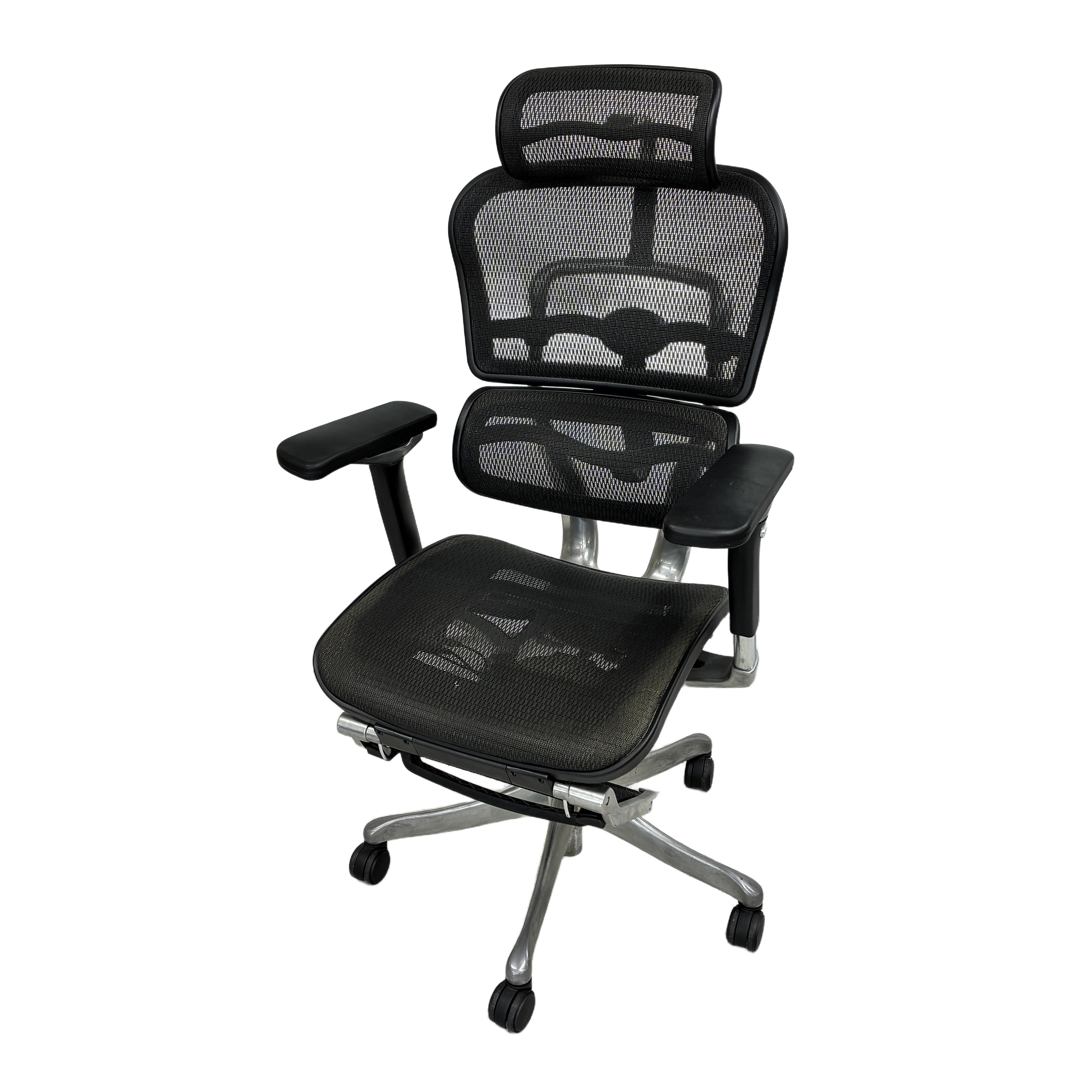 Ergohuman Pro Ottoman オットマン内蔵 デスクチェア オフィスチェア エルゴヒューマン プロ 中古