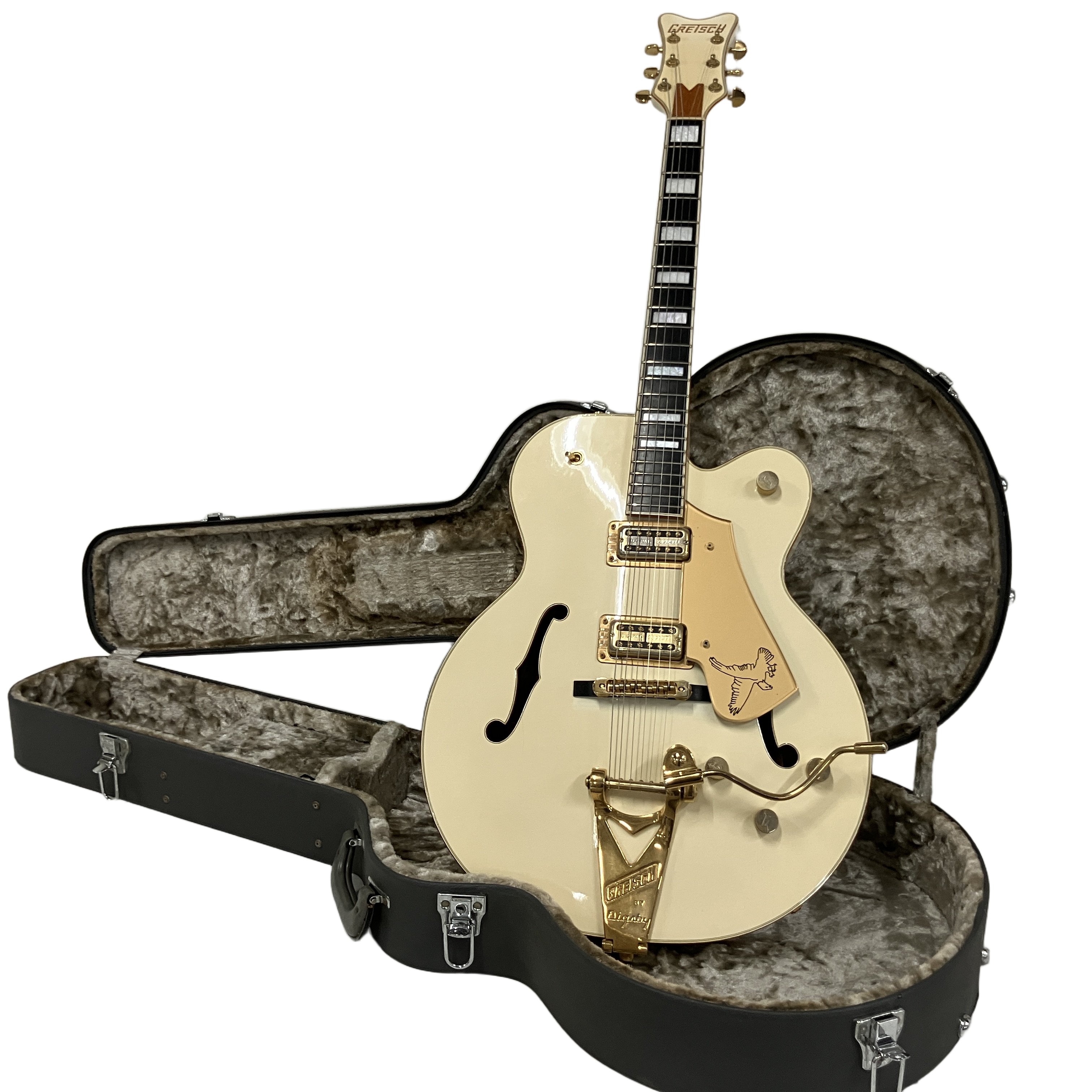 Gretsch ホワイトファルコン WHITE-FALCON I 7593 1990年製 シングルカッタウェイ グレッチ 弦楽器 ギター 中古