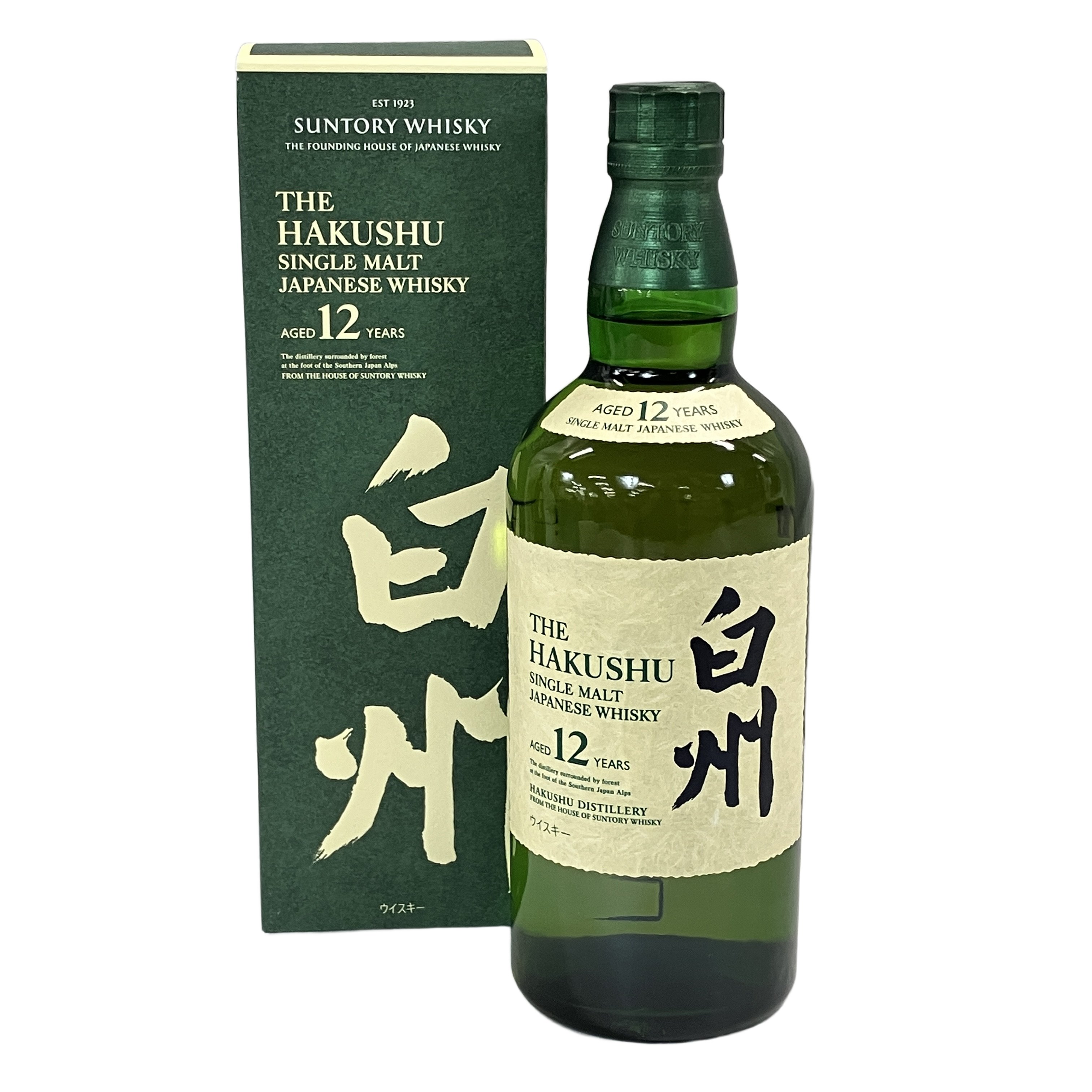 未開栓 サントリー 白州 12年 700ml 43% シングルモルト ジャパニーズ ウイスキー 箱付