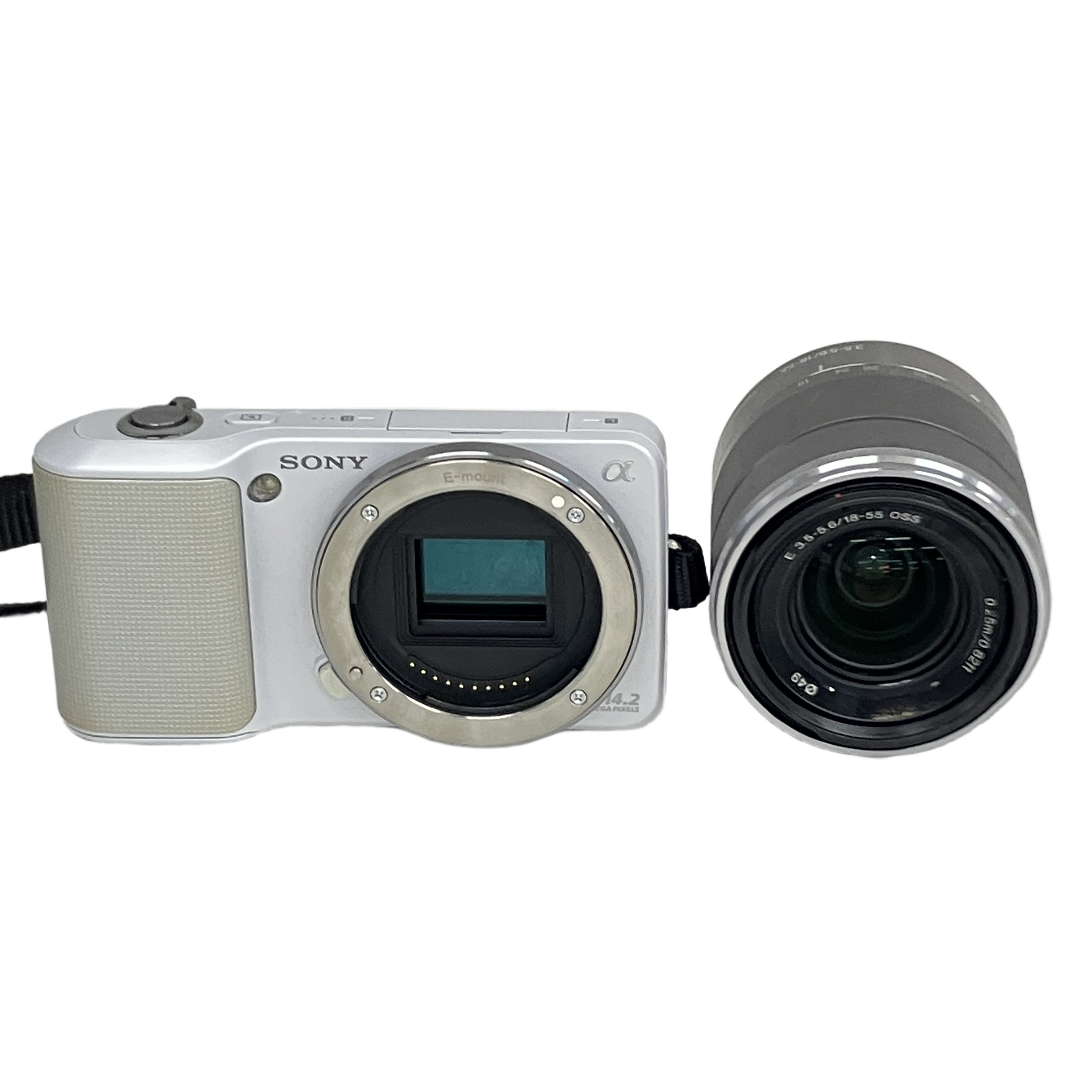 SONY NEX-3 3.5-56 18-55 OSS カメラレンズセット ミラーレス 一眼 カメラ 中古
