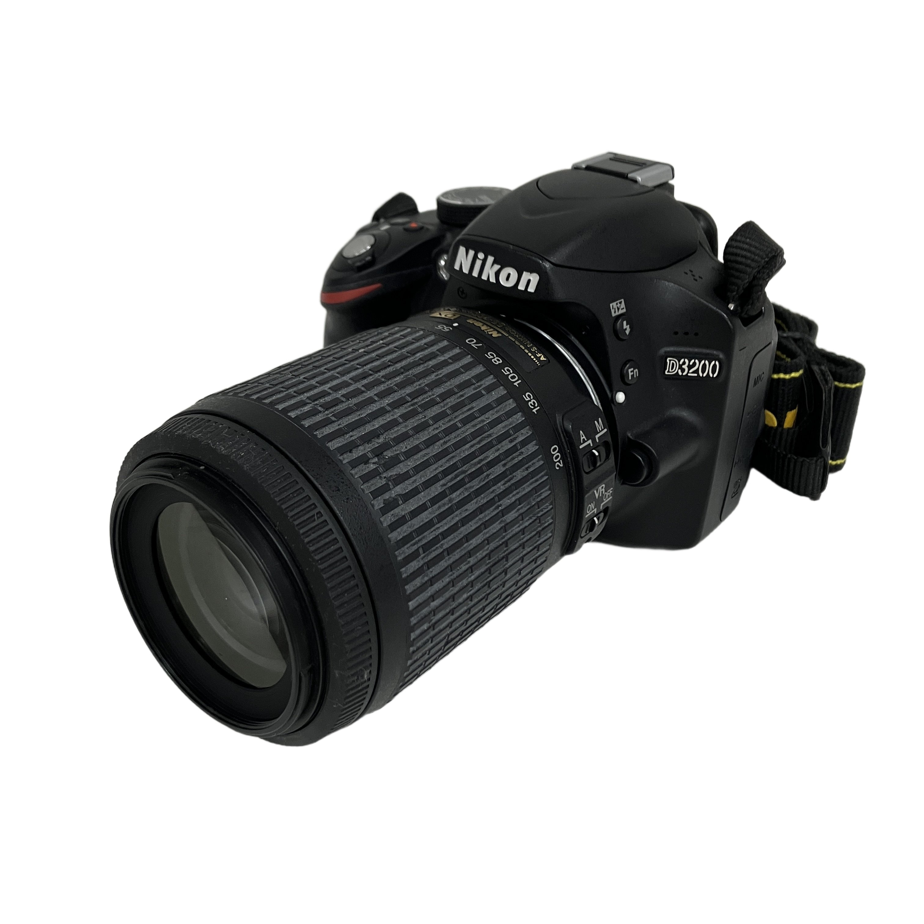 Nikon D3200 55-200mm F4-5.6G ED カメラレンズセット デジタル 一眼レフ カメラ ニコン 中古