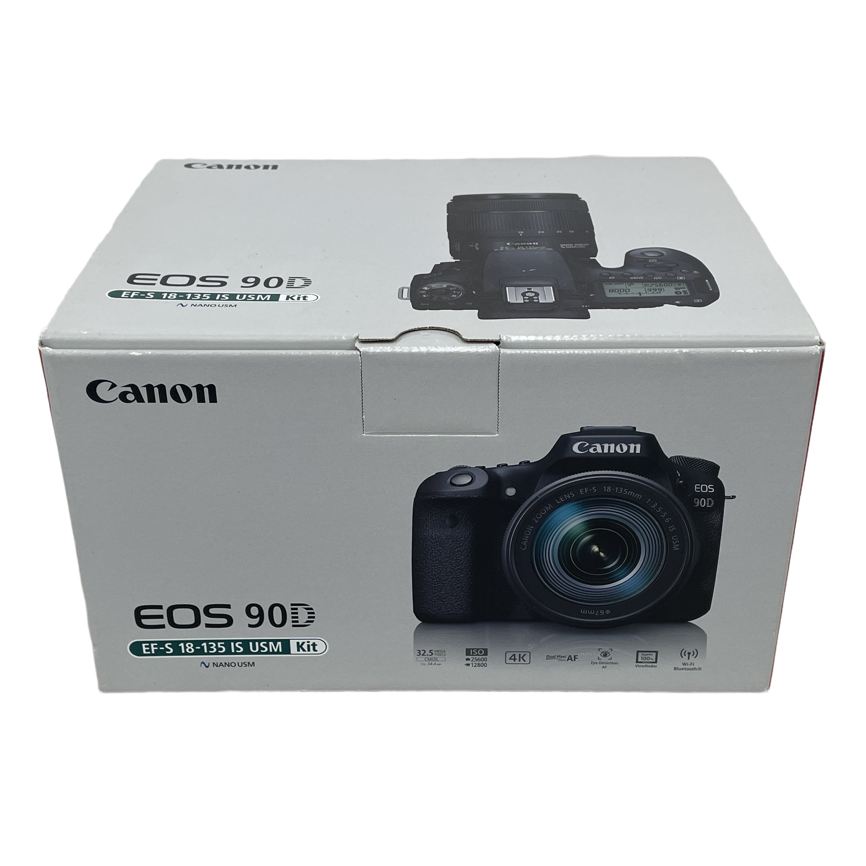 Canon EOS 90D EF-S18-135 IS USM レンズキット デジタル一眼レフ カメラ 中古