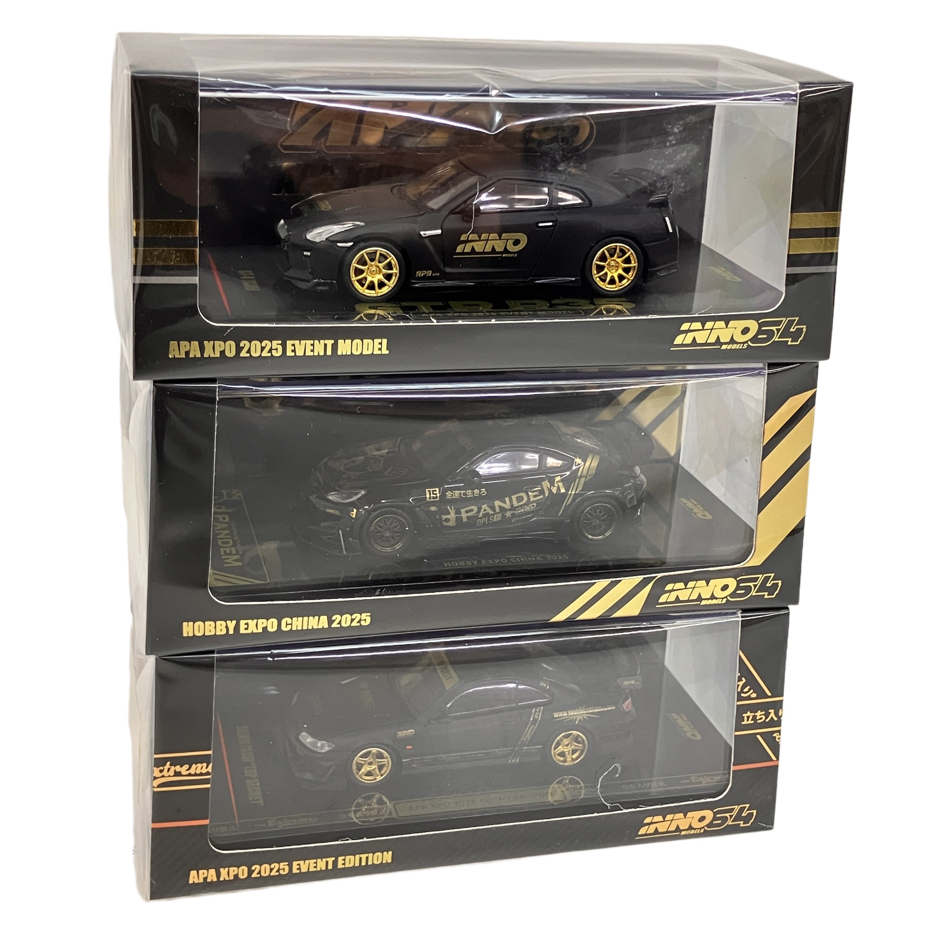 INNO 1/64 APA XPO HOBBY EXPO イベントモデル 3台セット ミニカー シュリンク付 未使用