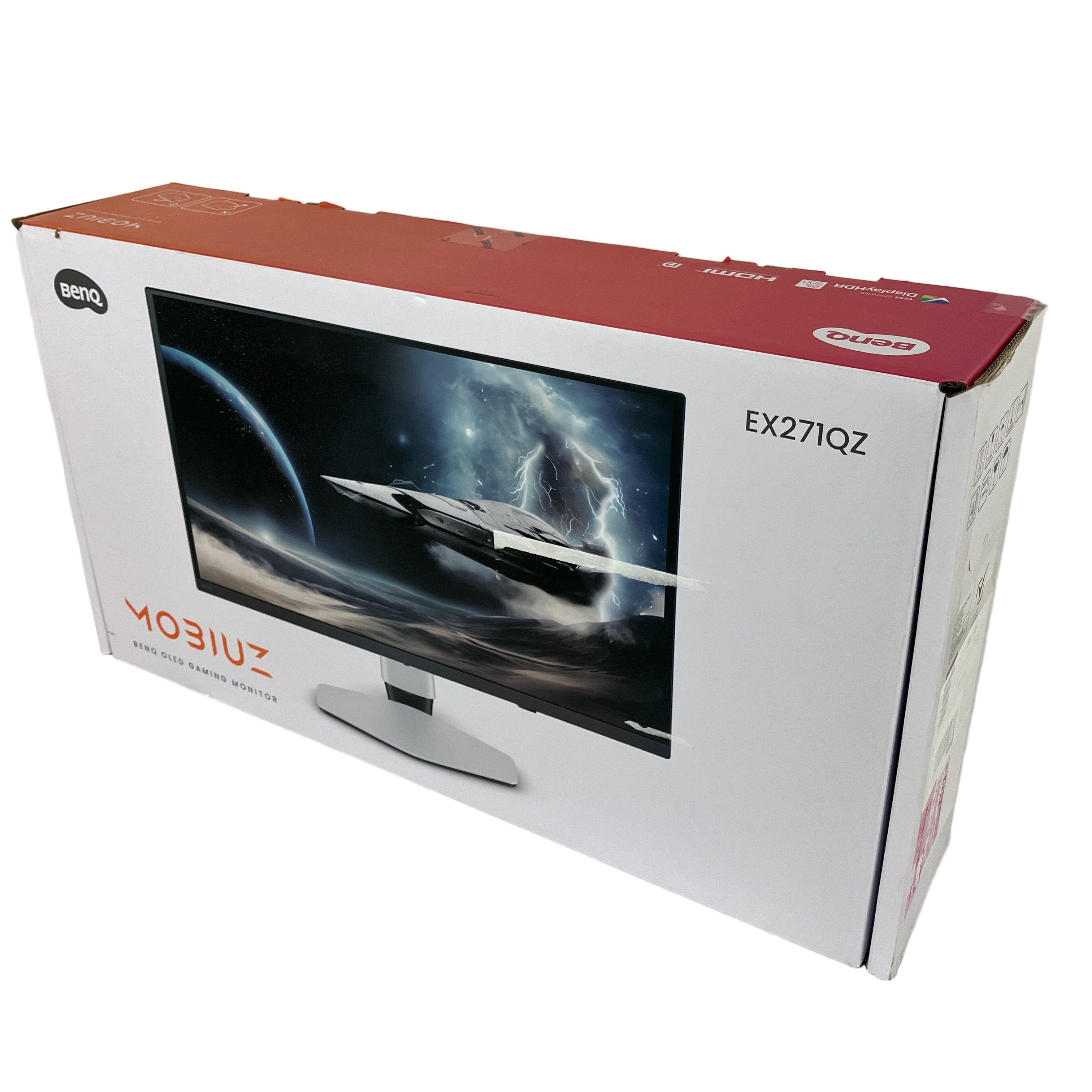 BENQ MOBIUZ EX271QZ 26.5インチ WQHD ゲーミングモニター ディスプレイ 500Hz PC周辺機器 未使用